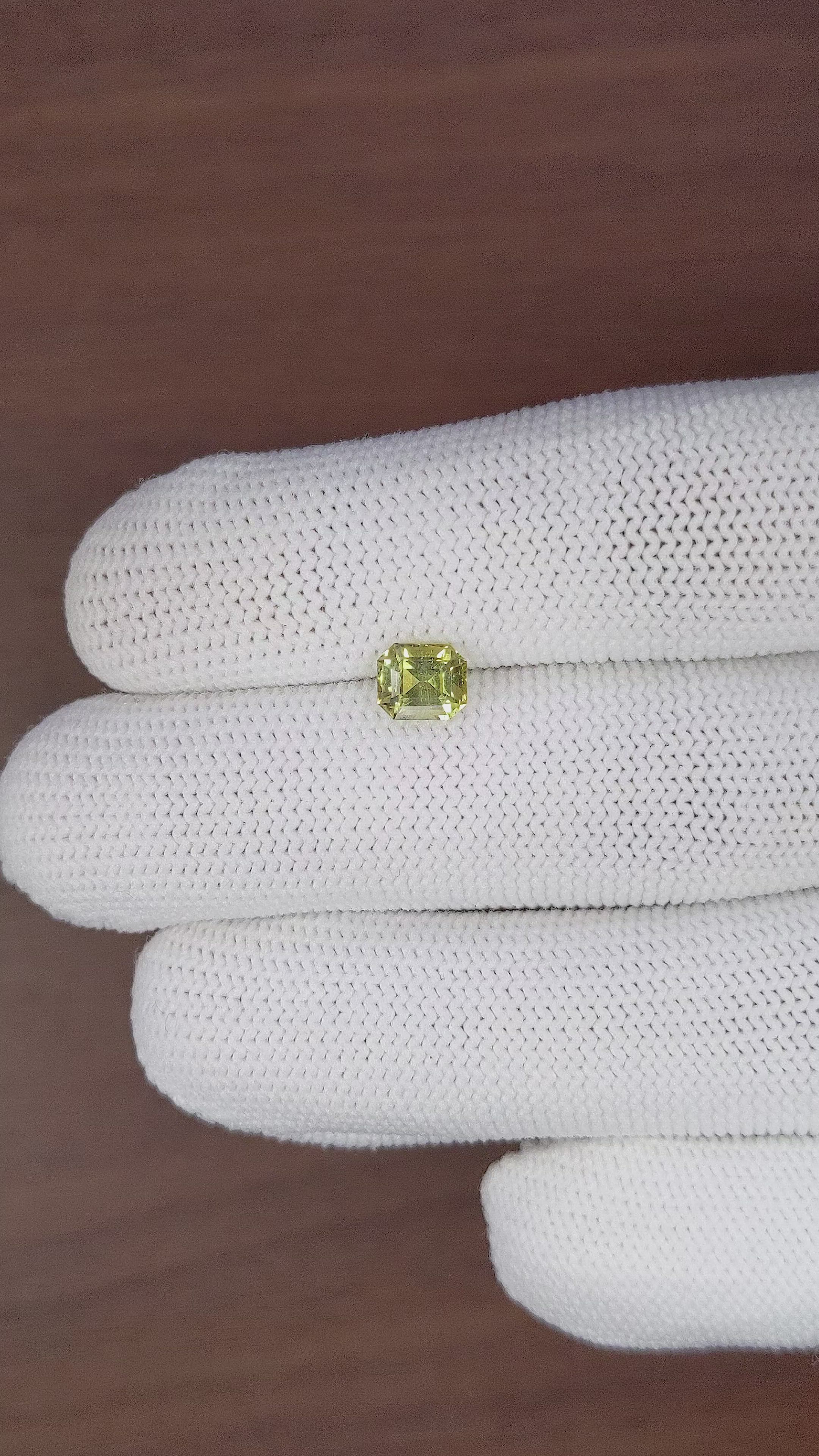 1.21 Ct. Chrysoberyl from Tanzania Size Video