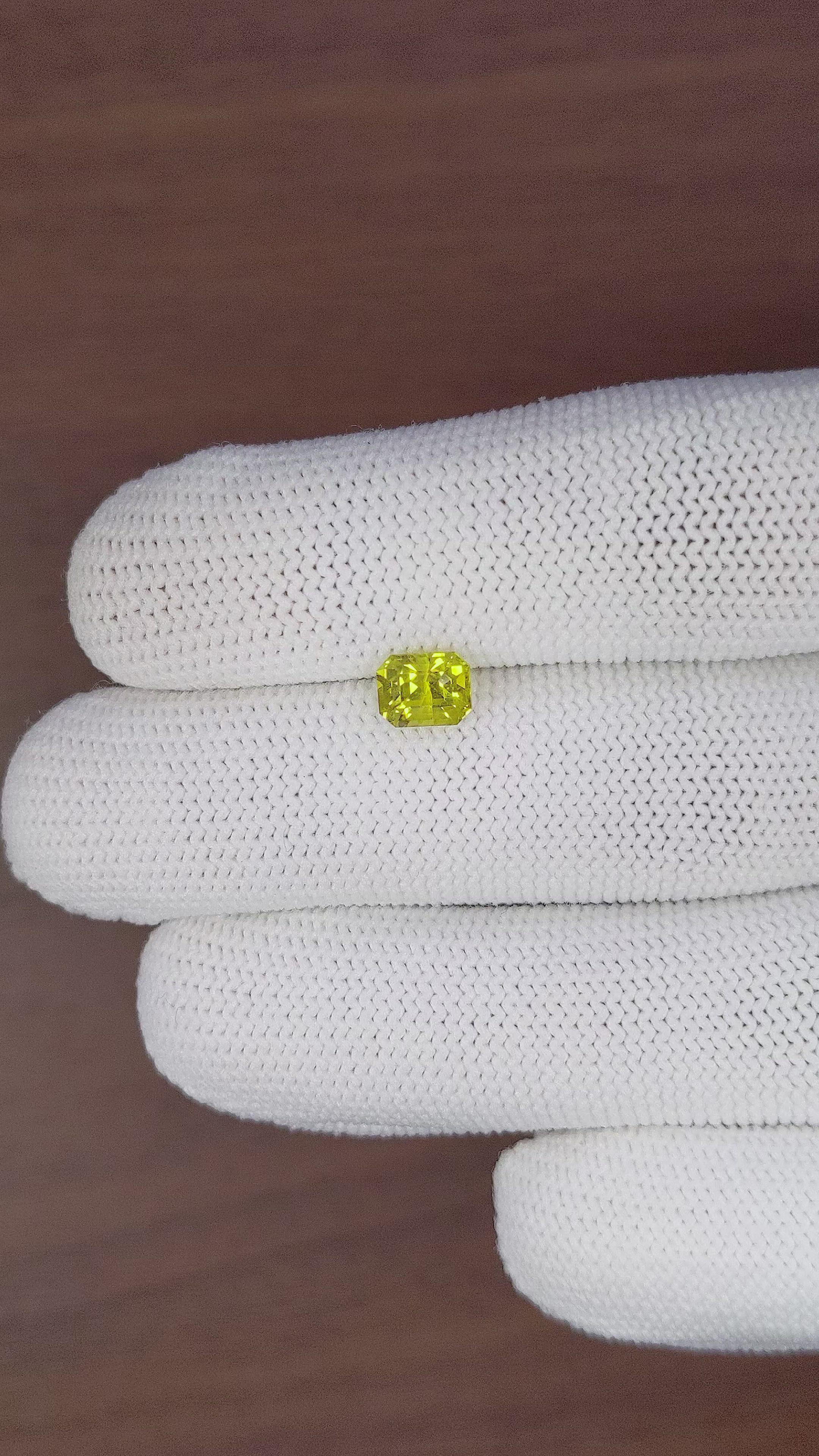 1.25 Ct. Chrysoberyl from Tanzania Size Video