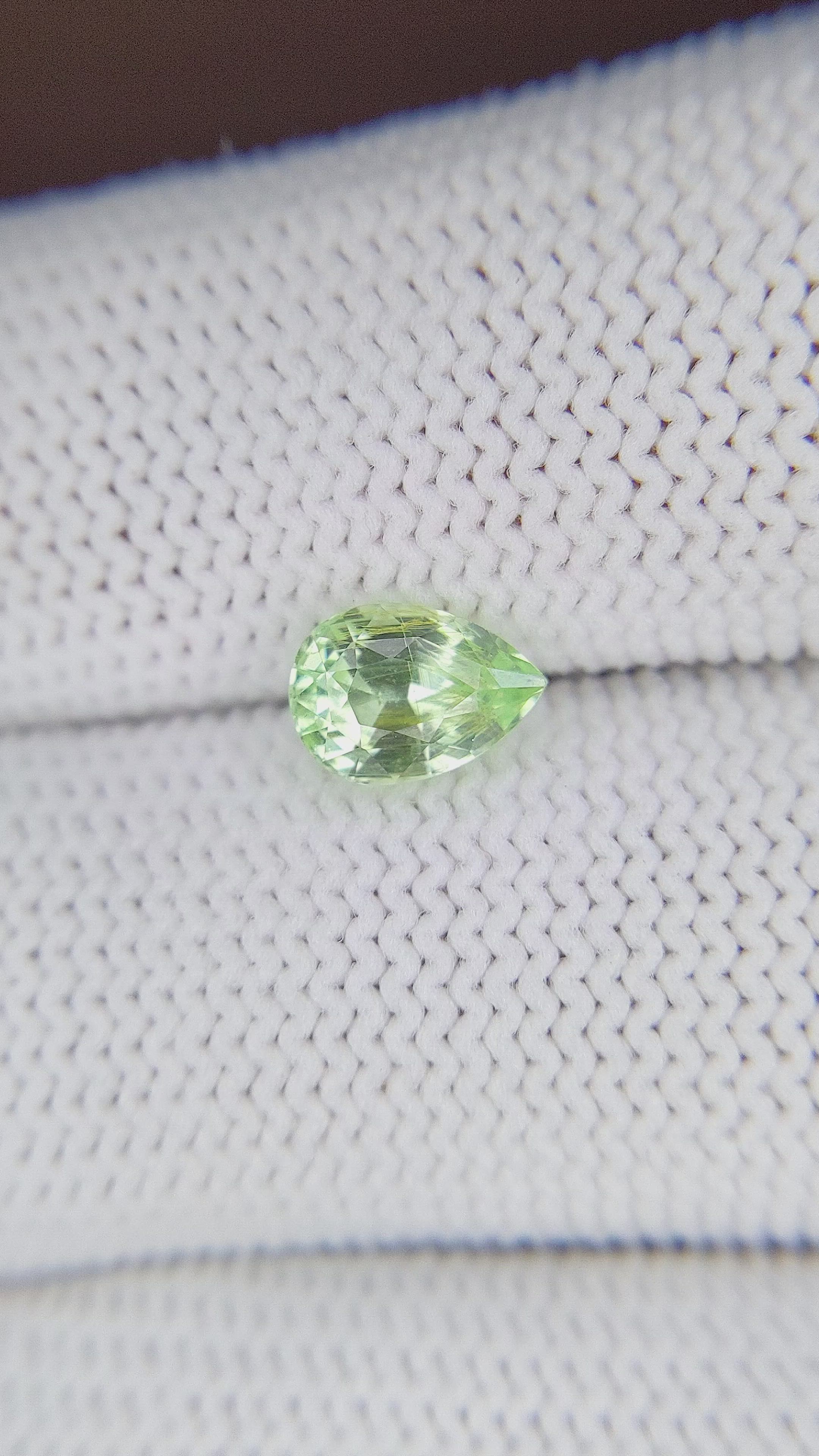 1.19 Ct. Chrysoberyl from Tanzania Size Video