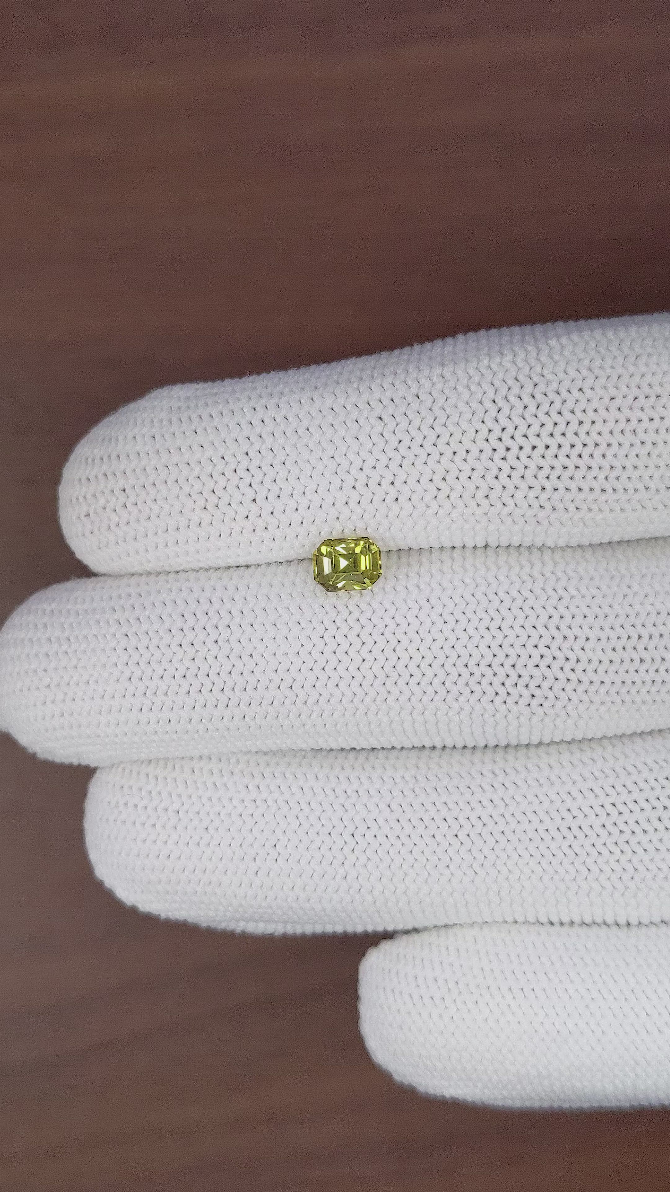 1.04 Ct. Chrysoberyl from Tanzania Size Video