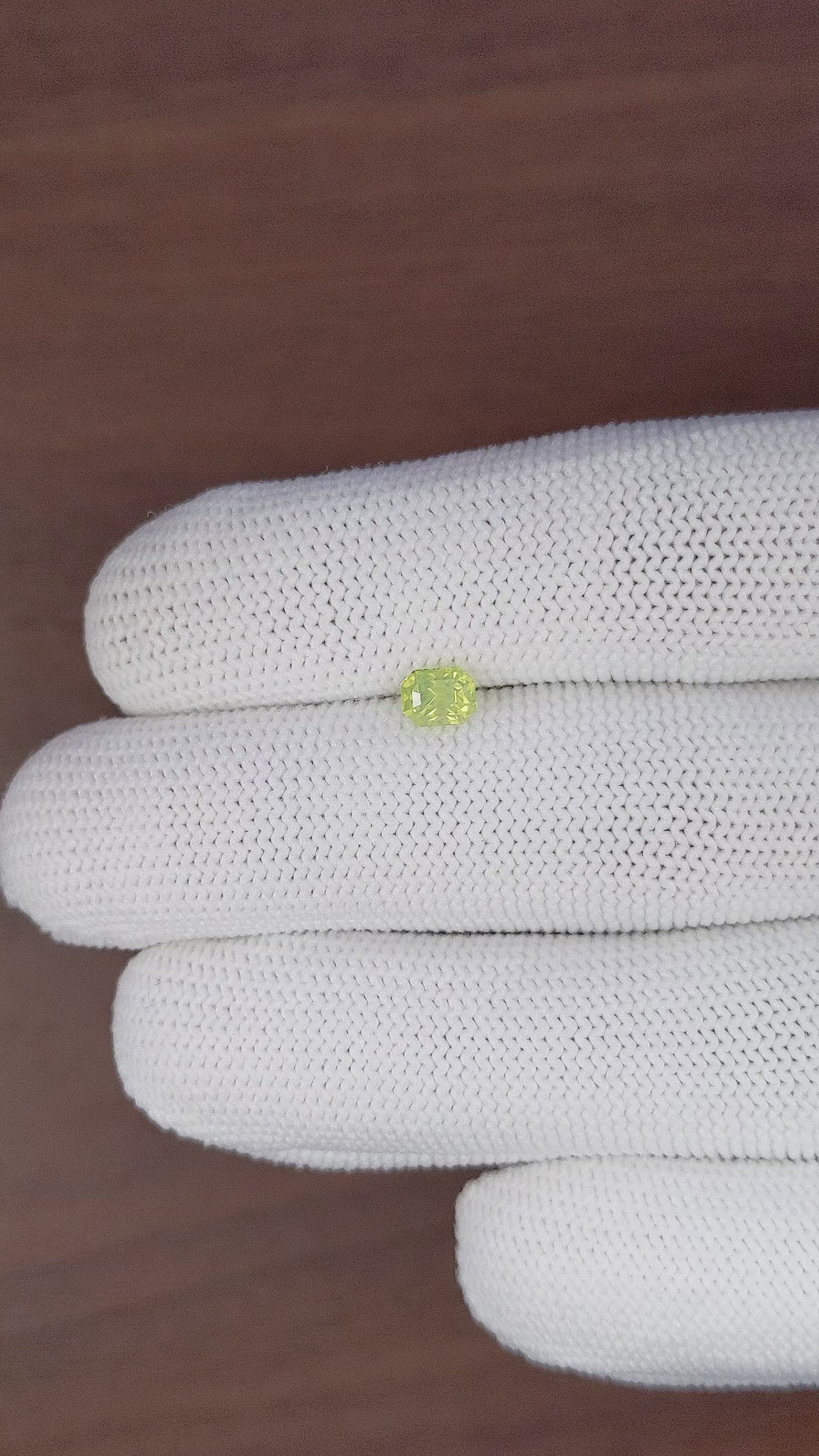 0.81 Ct. Chrysoberyl from Tanzania Size Video