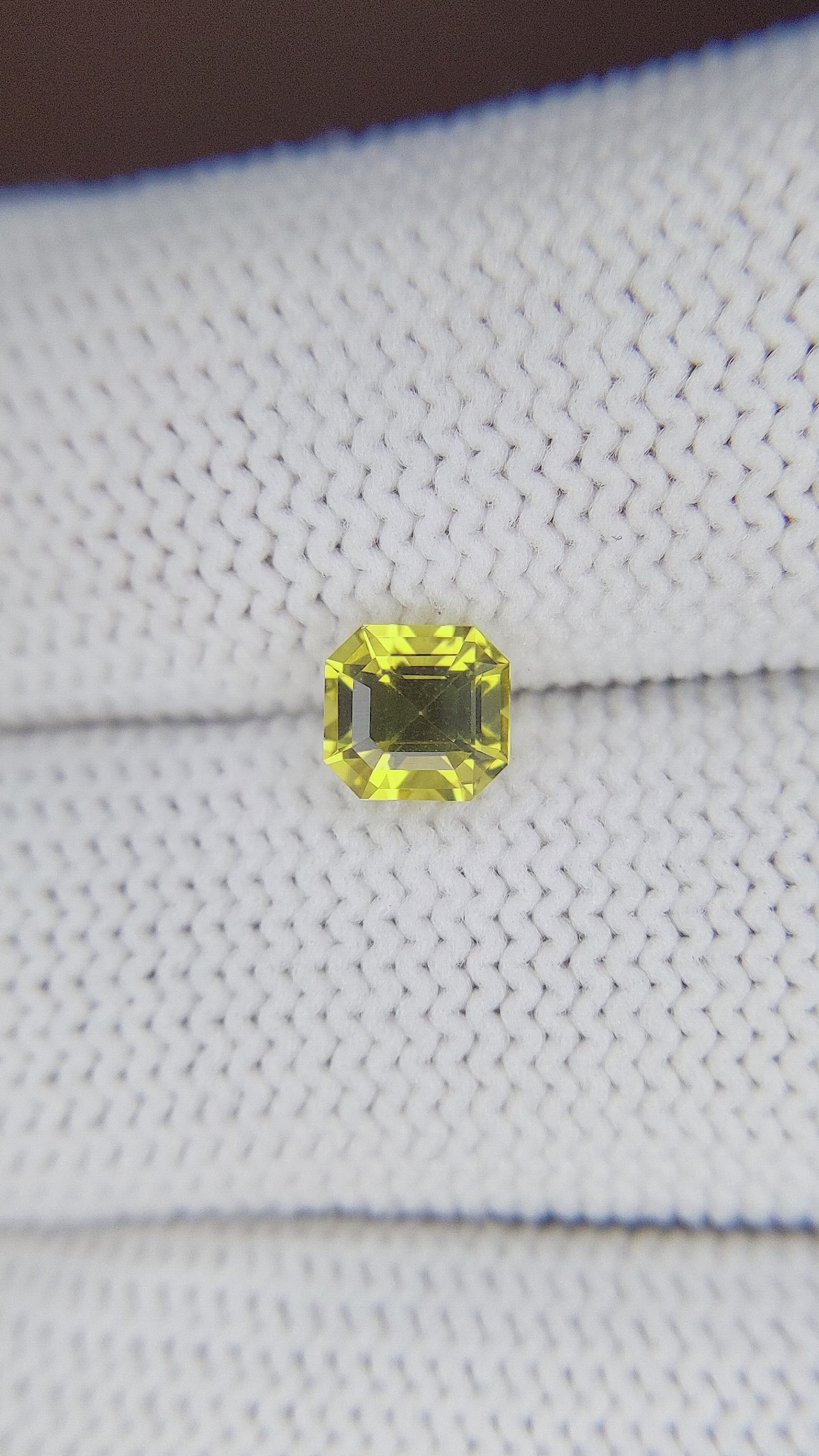 0.99 Ct. Chrysoberyl from Tanzania Size Video