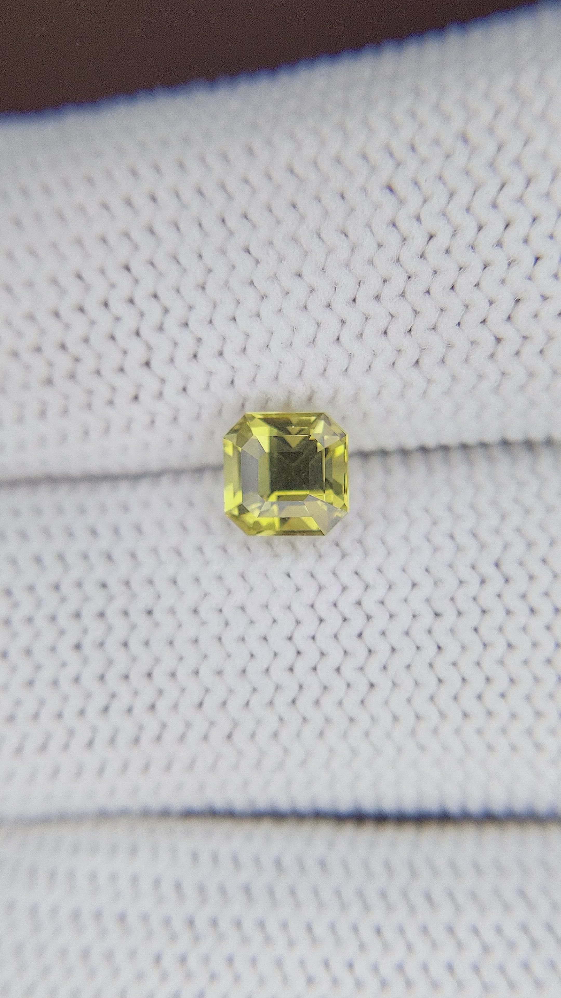 1.24 Ct. Chrysoberyl from Tanzania Size Video