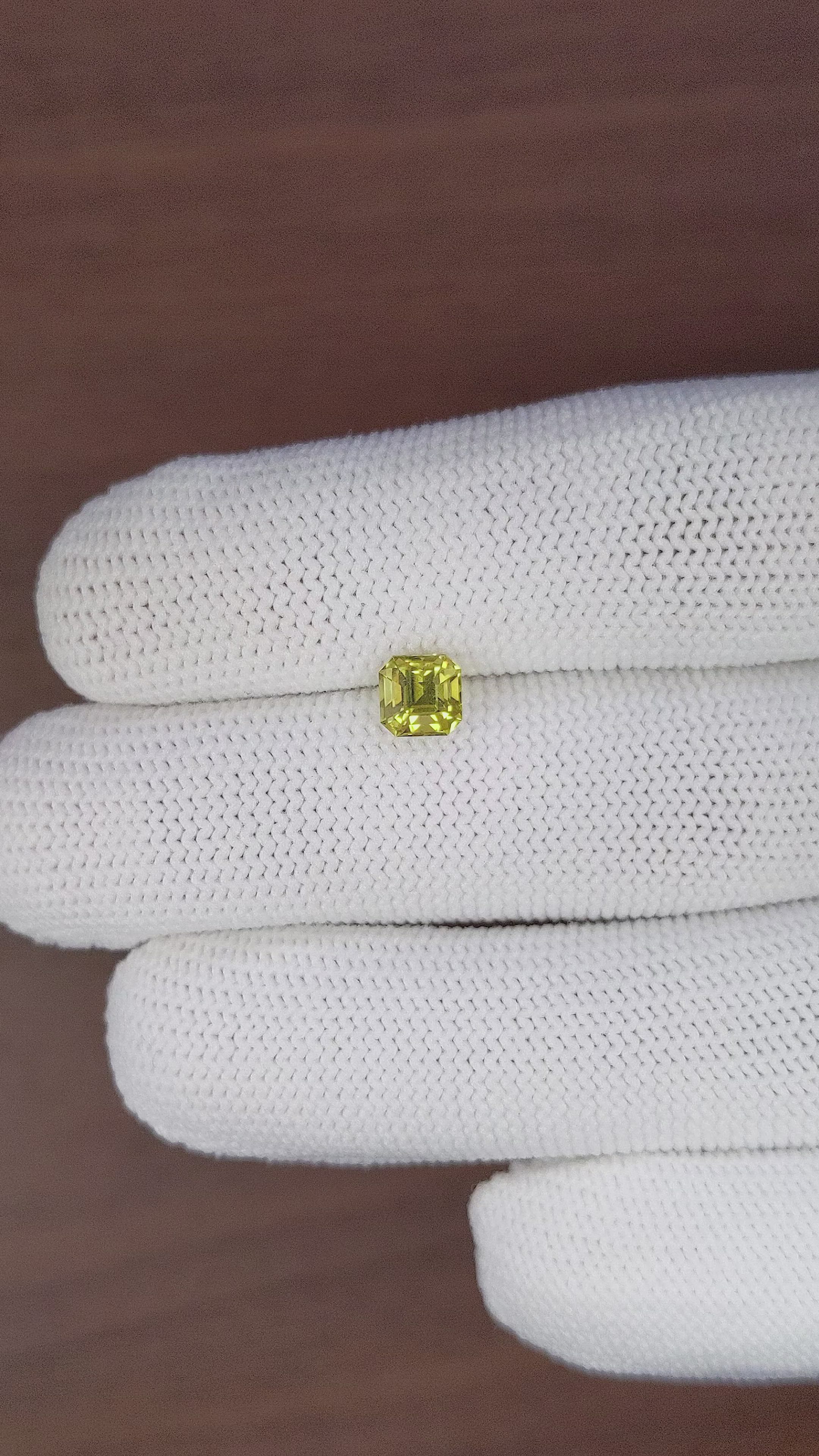 1.24 Ct. Chrysoberyl from Tanzania Size Video