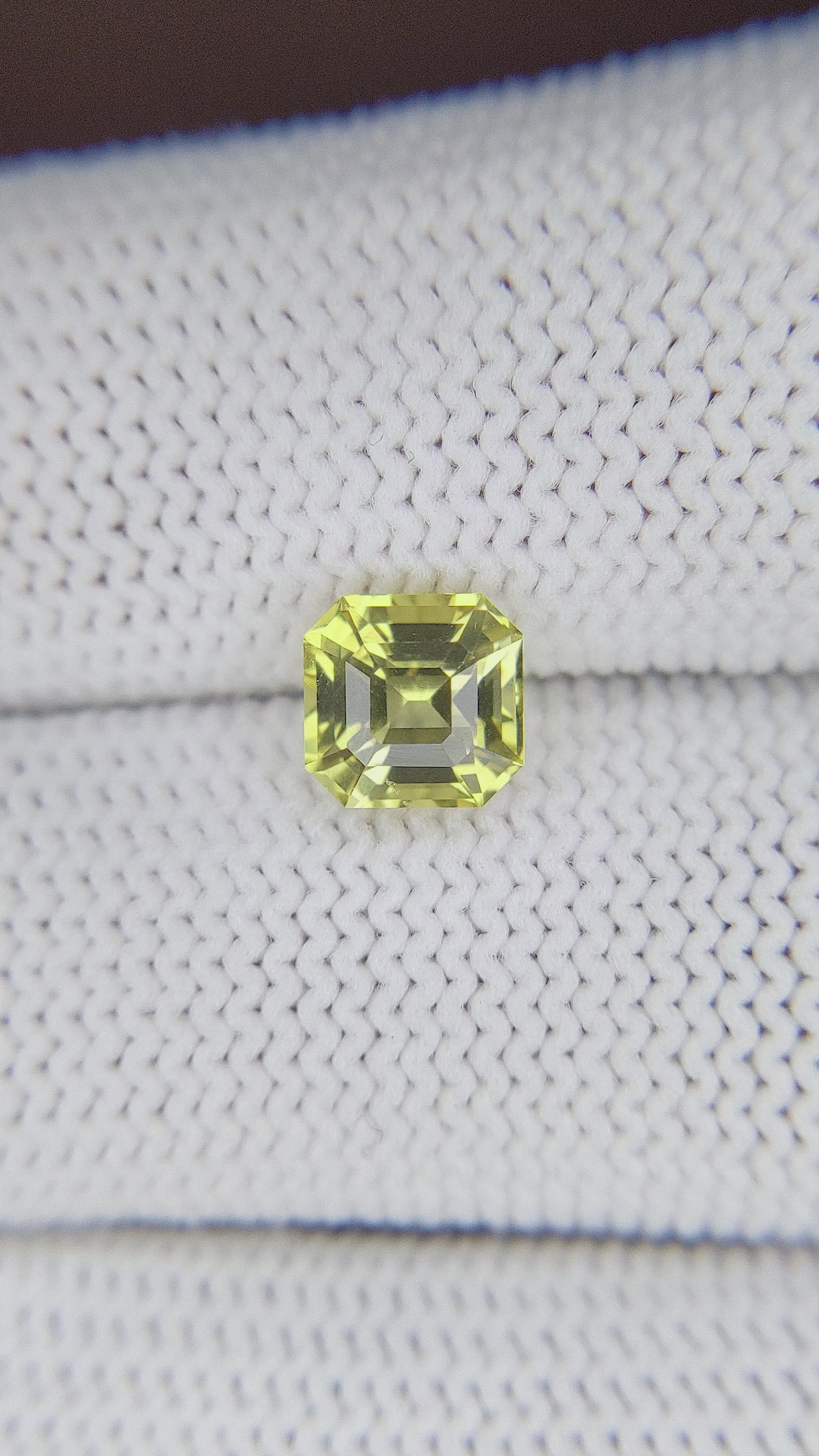 1.70 Ct. Chrysoberyl from Tanzania Size Video