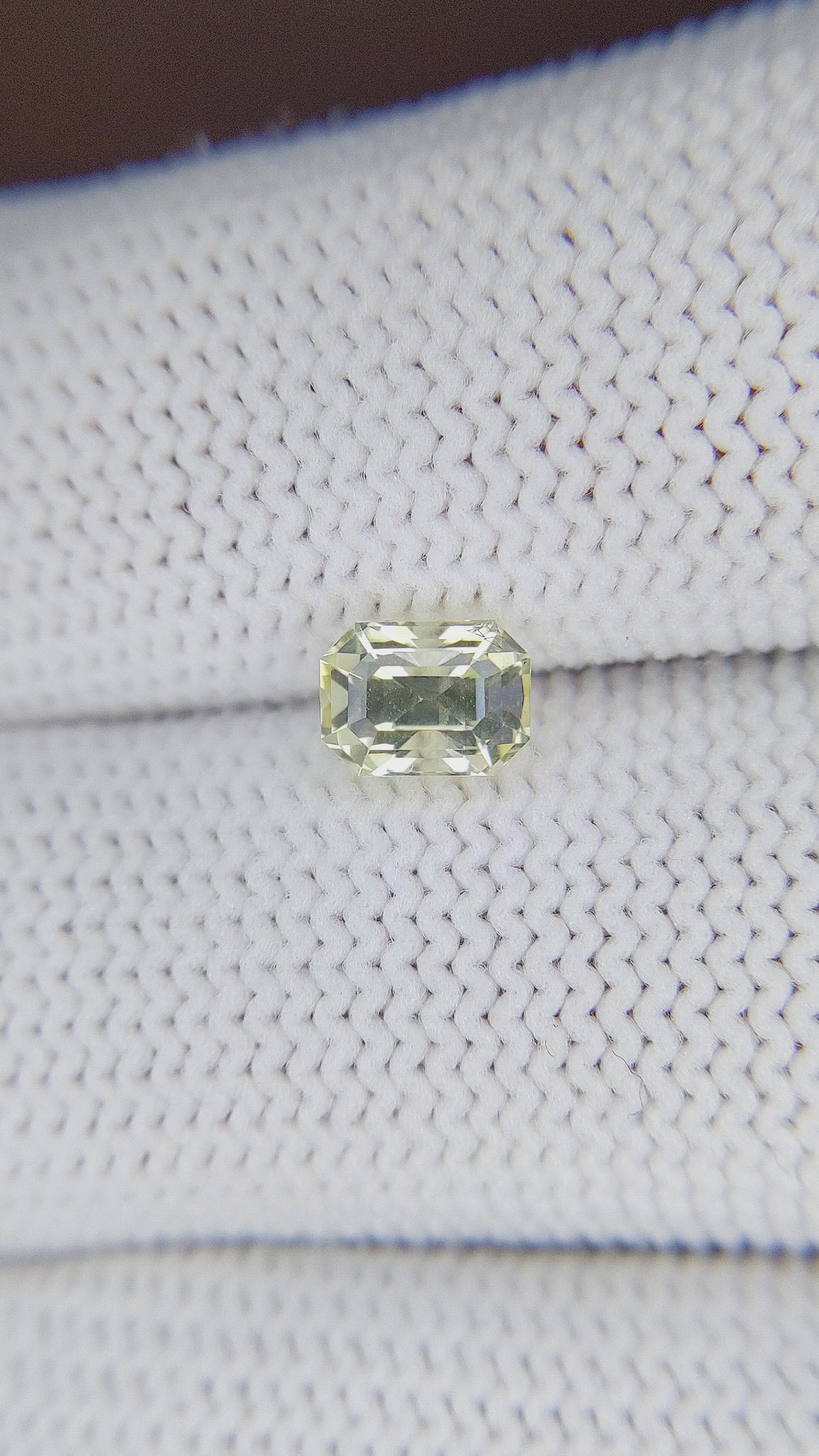 1.08 Ct. Chrysoberyl from Tanzania Size Video