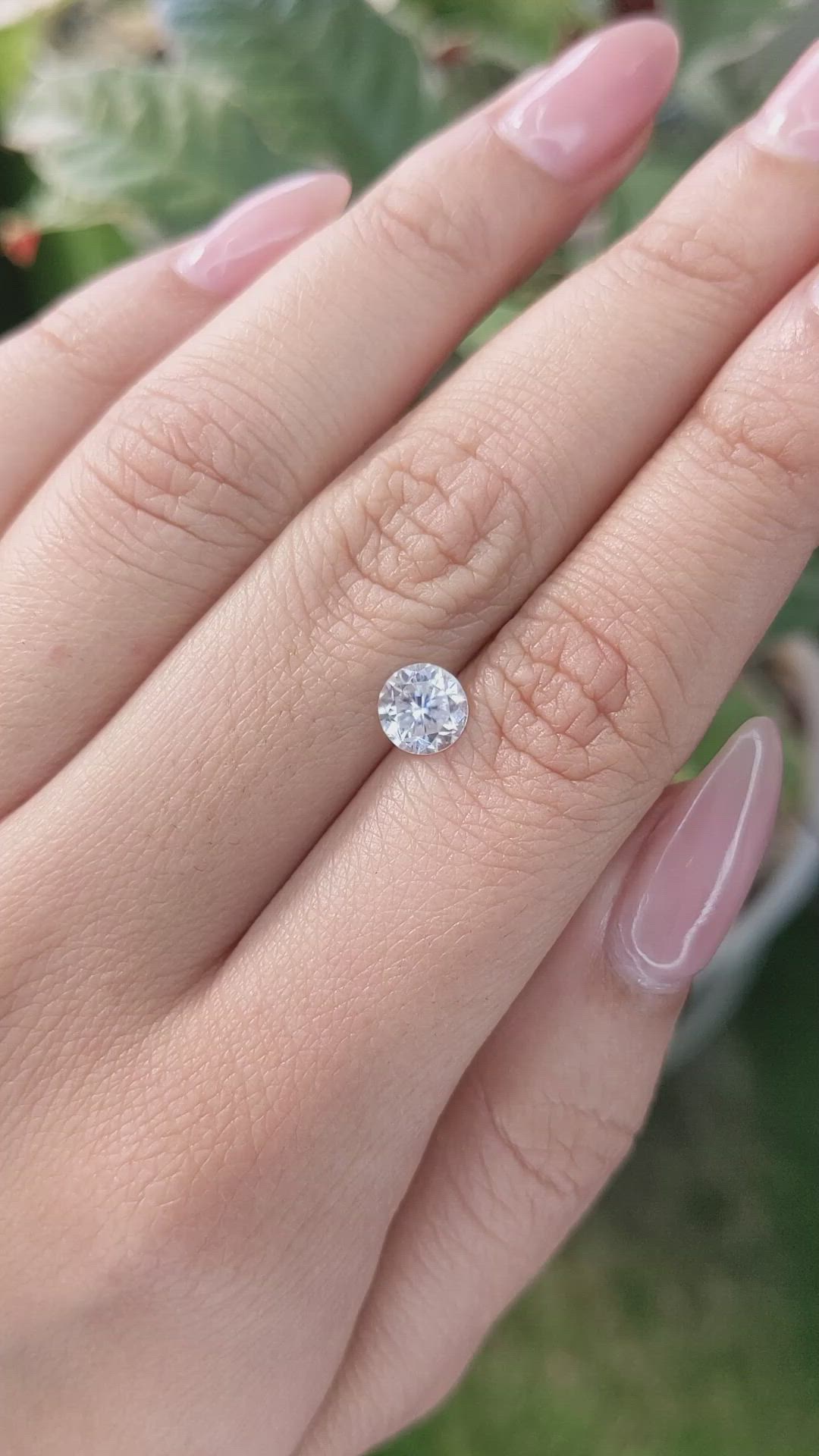 1.44 Ct. Zircon from Ceylon (Sri Lanka) Size Video