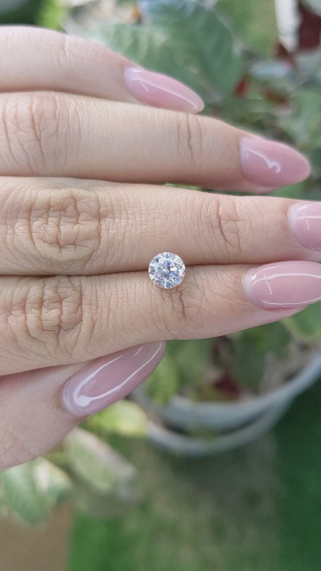 1.26 Ct. Zircon from Ceylon (Sri Lanka) Size Video