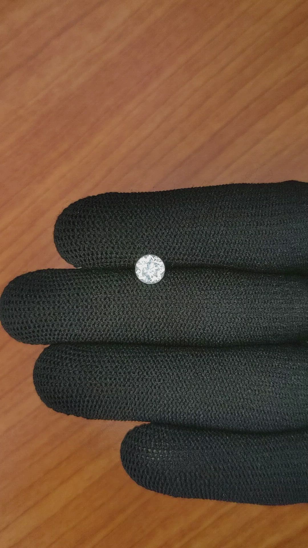 1.26 Ct. Zircon from Ceylon (Sri Lanka) Size Video