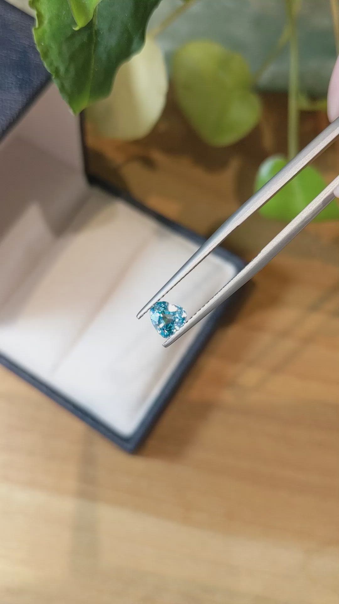 1.05 Ct. Zircon from Cambodia Size Video