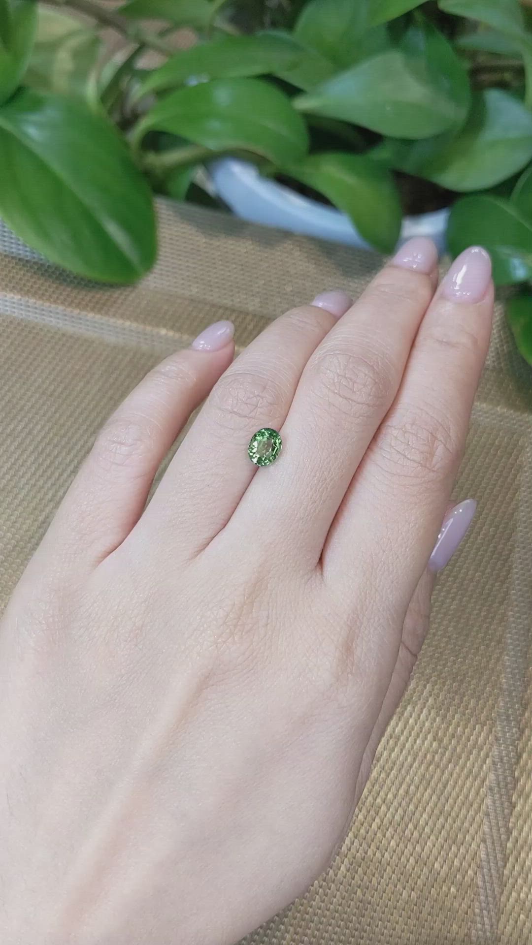 1.18 Ct. Tourmaline from Madagascar Size Video