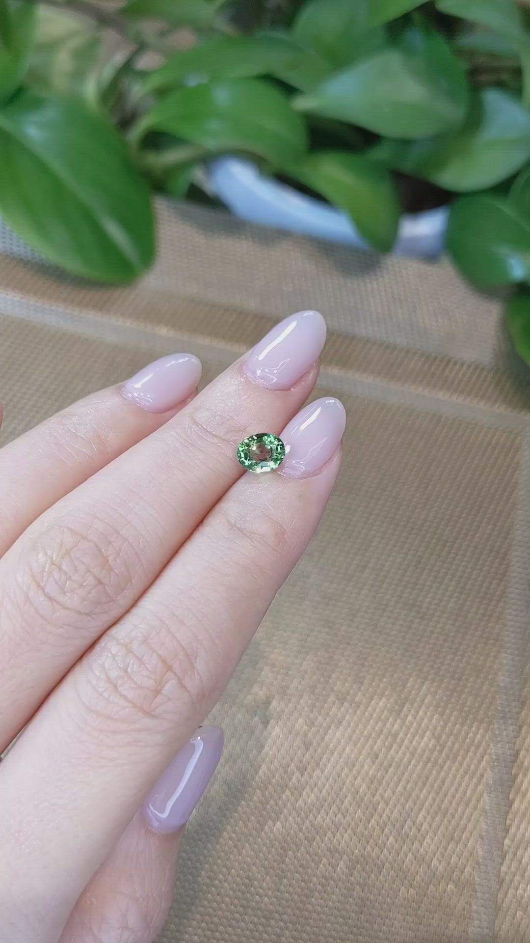 1.18 Ct. Tourmaline from Madagascar Size Video