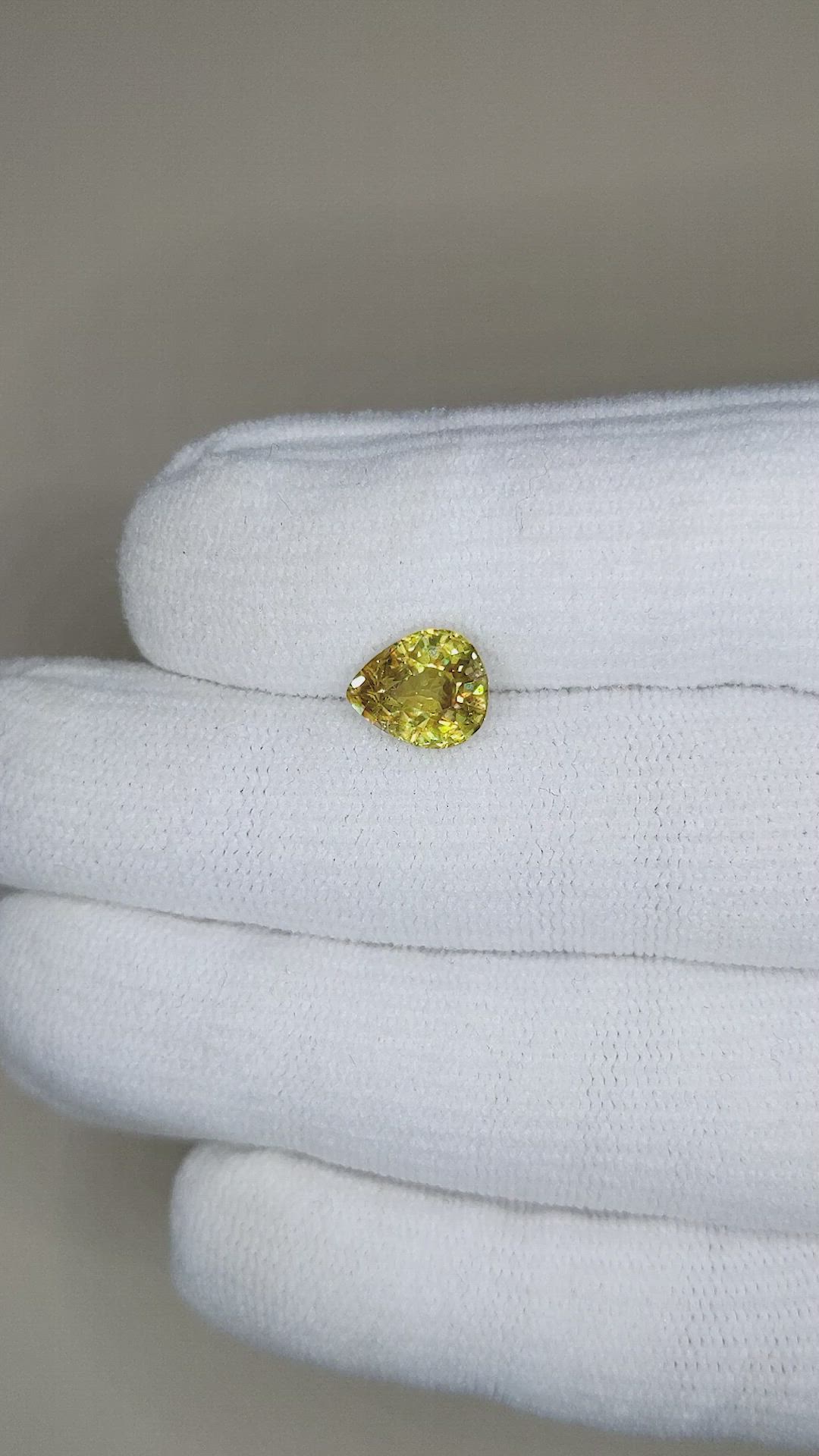 2.24 Ct. Sphene (Titanite) from Madagascar Size Video