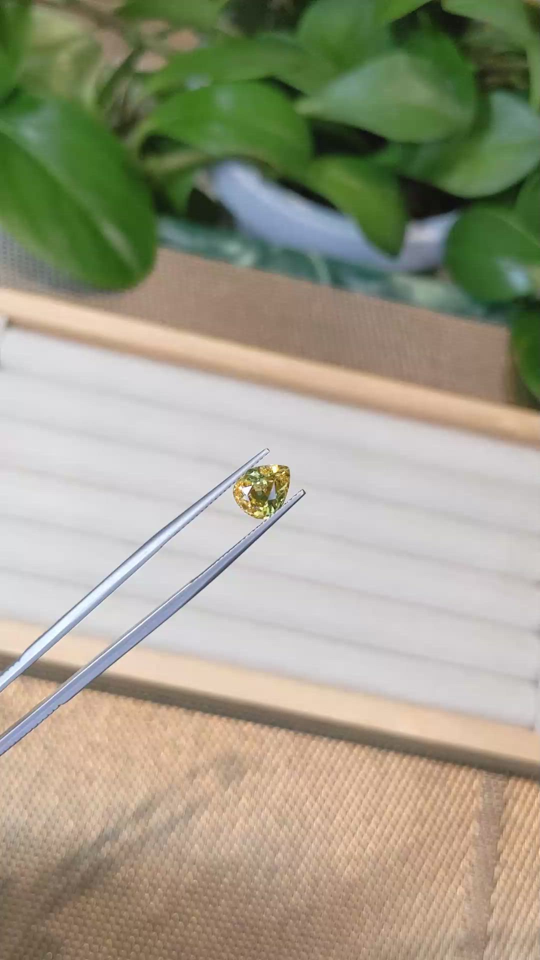 2.24 Ct. Sphene (Titanite) from Madagascar Size Video