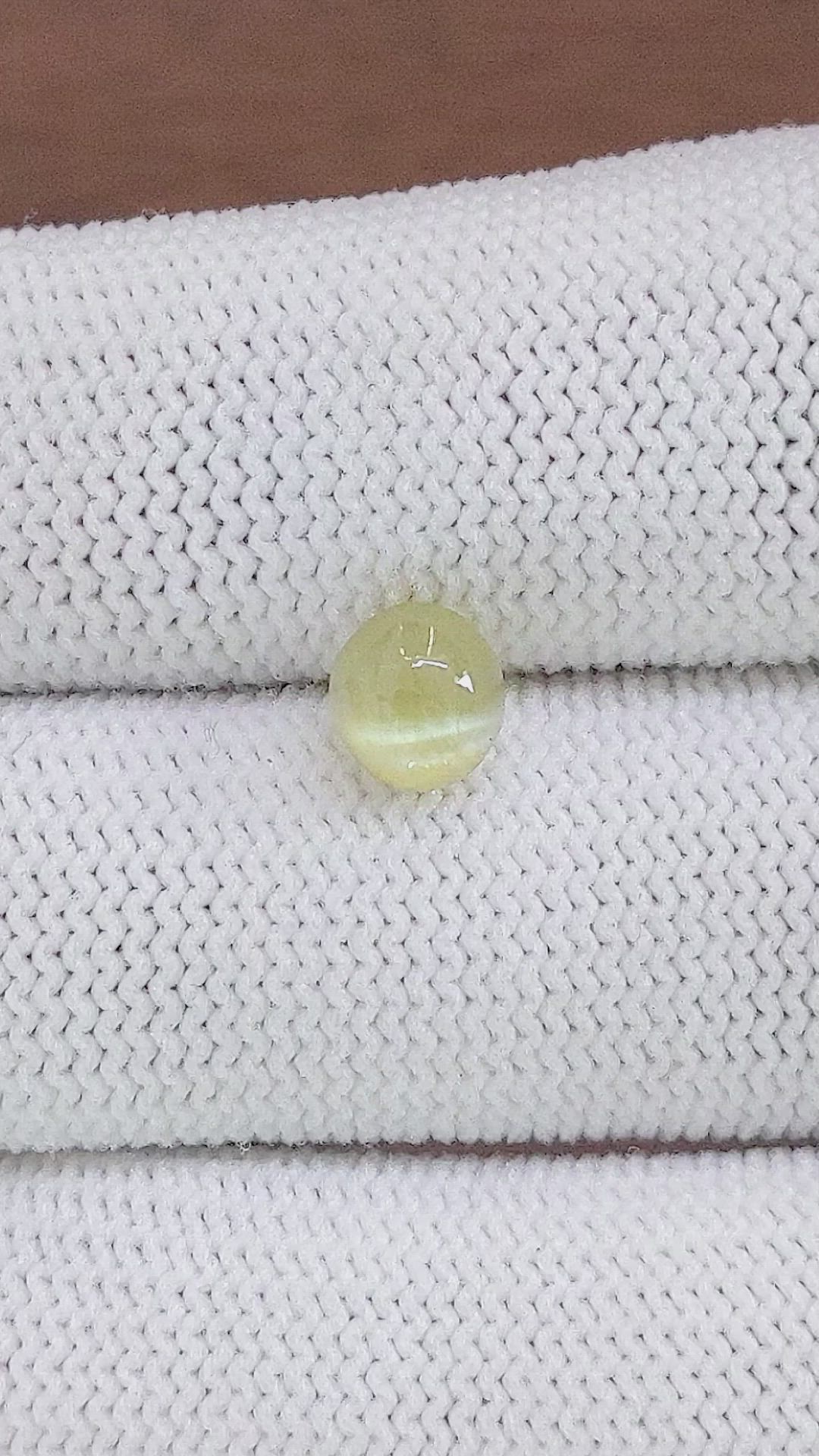 1.81 Ct. Cabochon Chrysoberyl from Tanzania Size Video