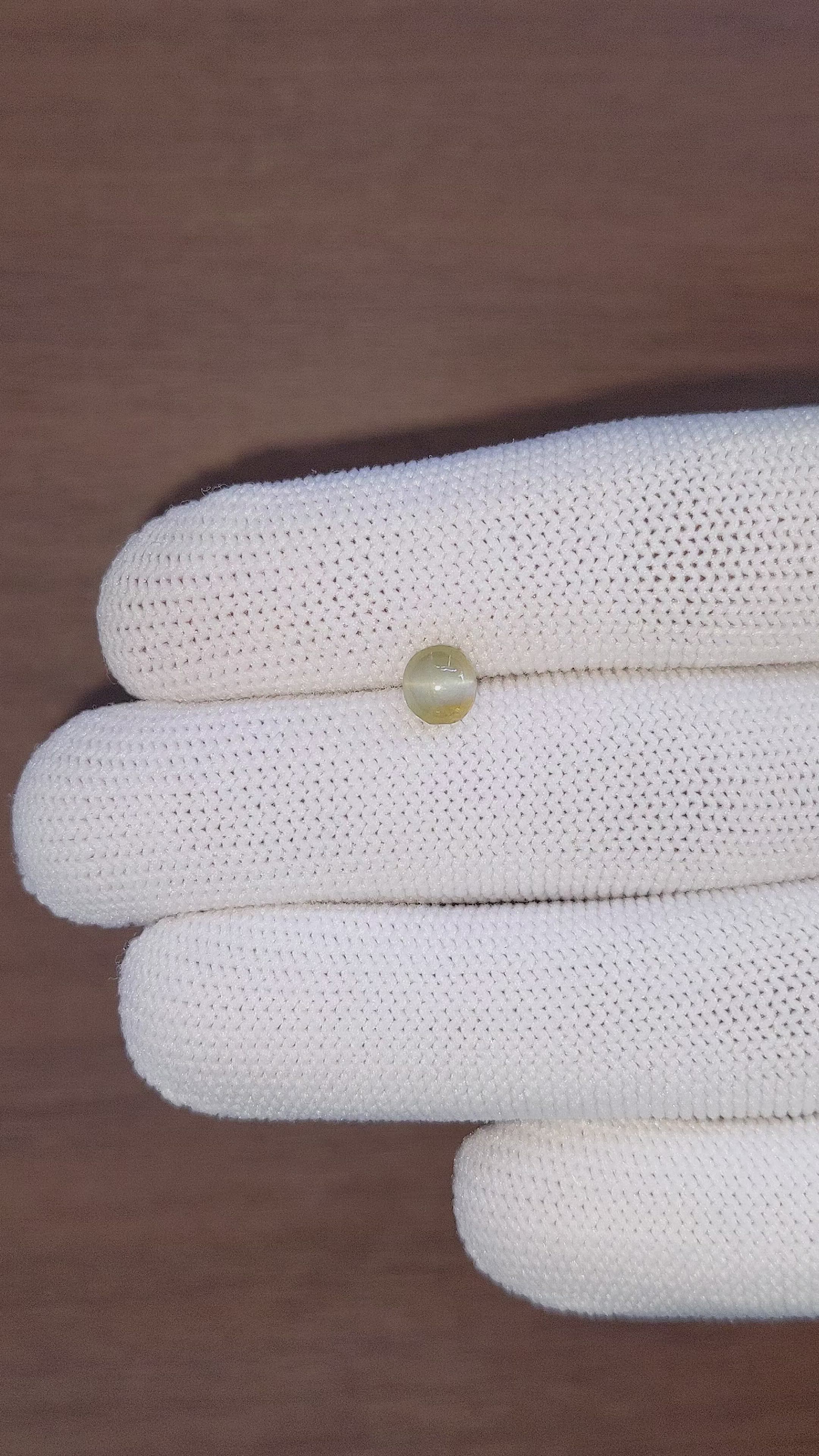 1.49 Ct. Cabochon Chrysoberyl from Tanzania Size Video