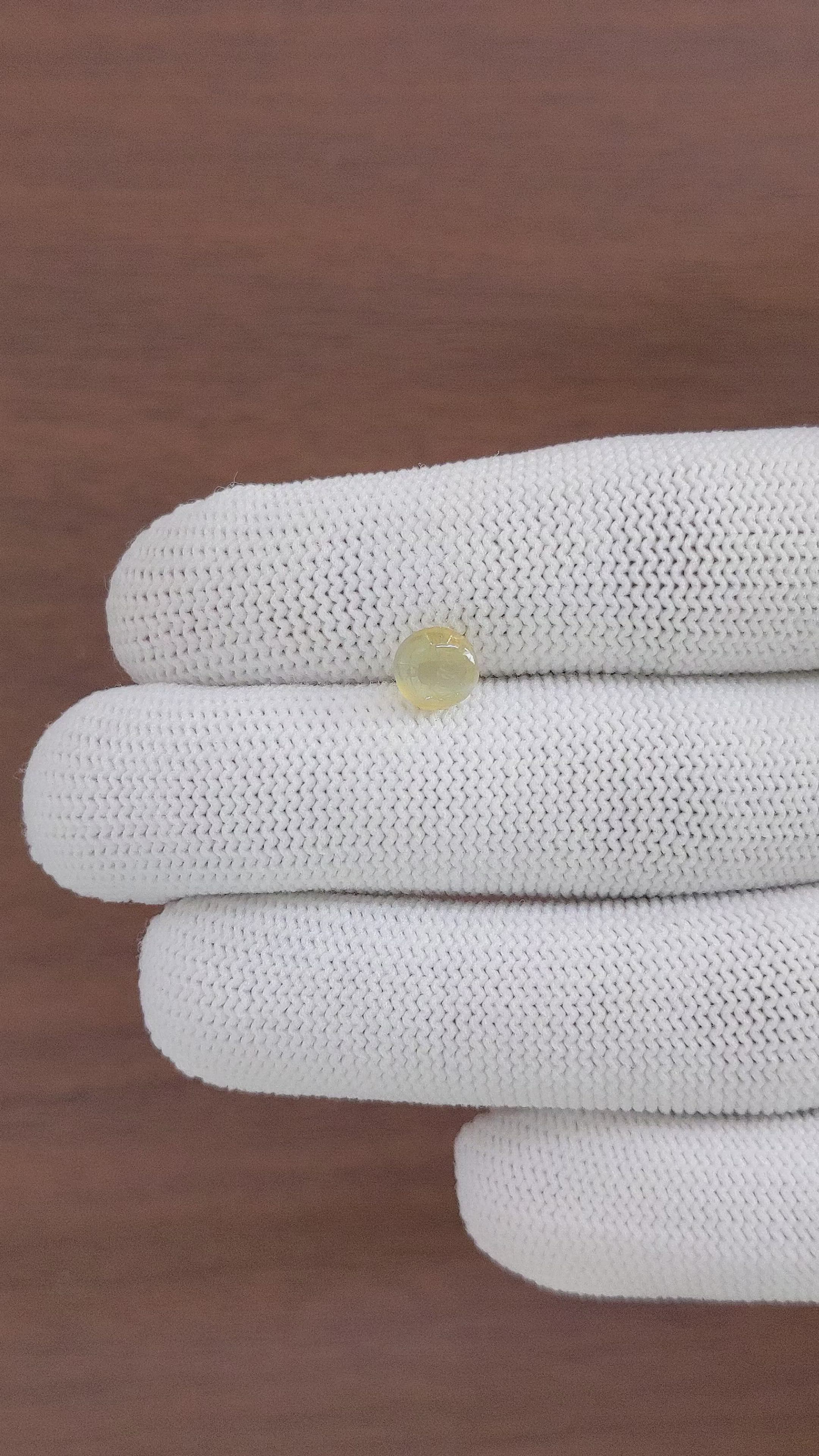 1.68 Ct. Cabochon Chrysoberyl from Tanzania Size Video