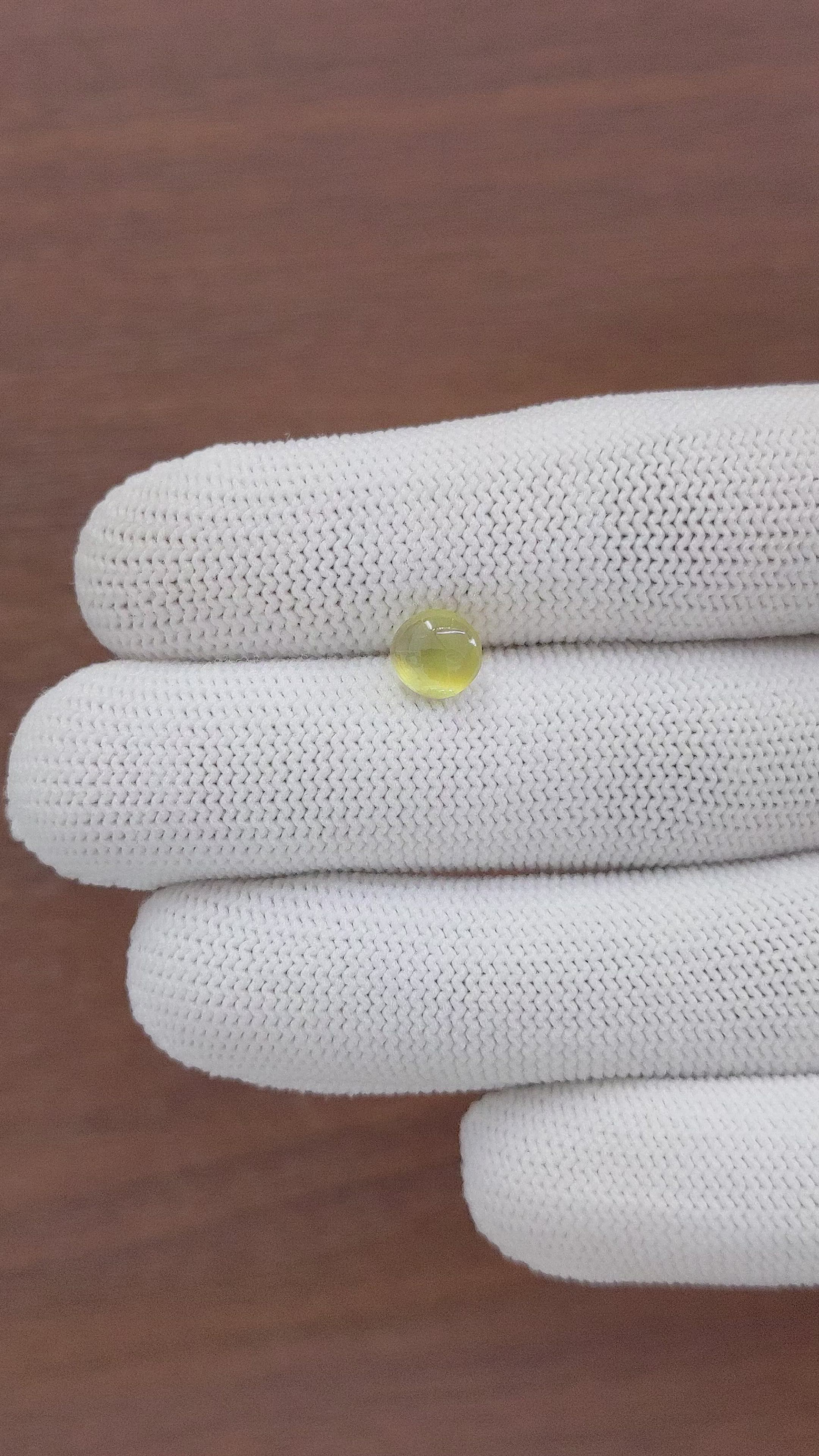 1.86 Ct. Cabochon Chrysoberyl from Tanzania Size Video