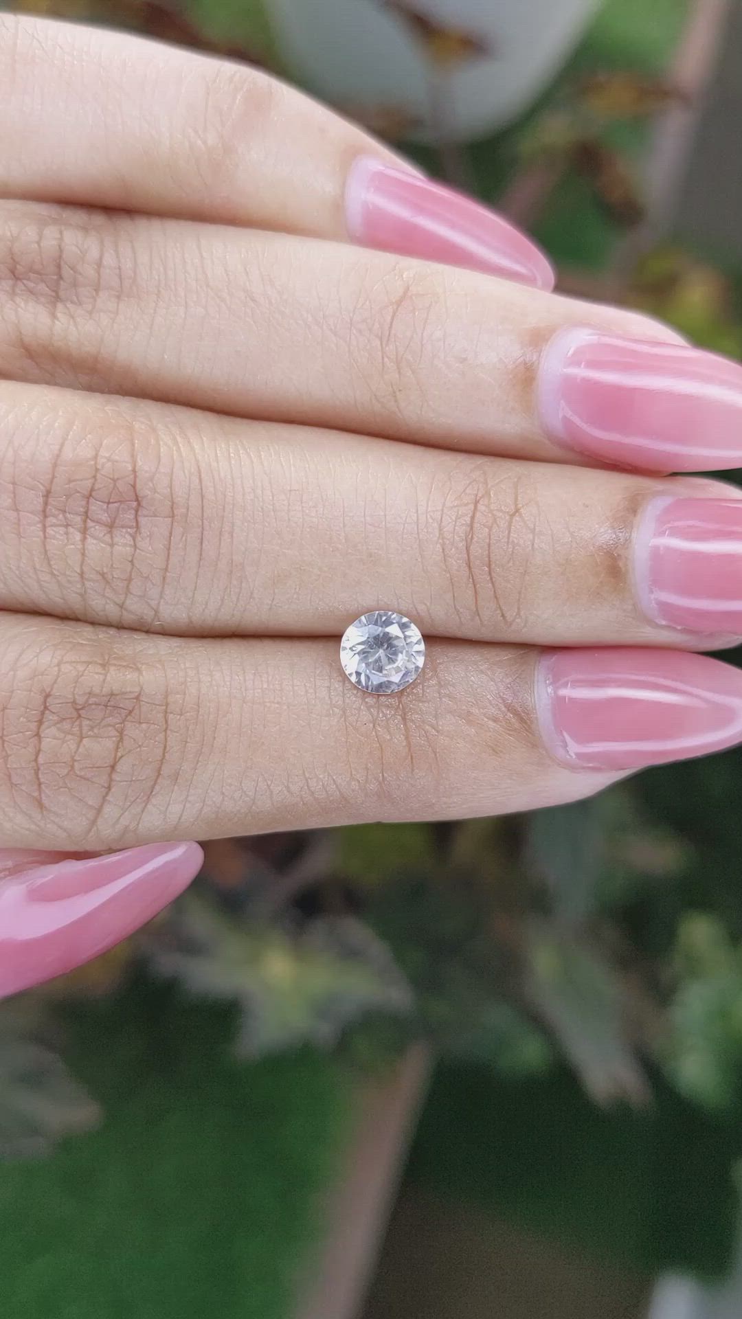 1.03 Ct. Zircon from Ceylon (Sri Lanka) Size Video