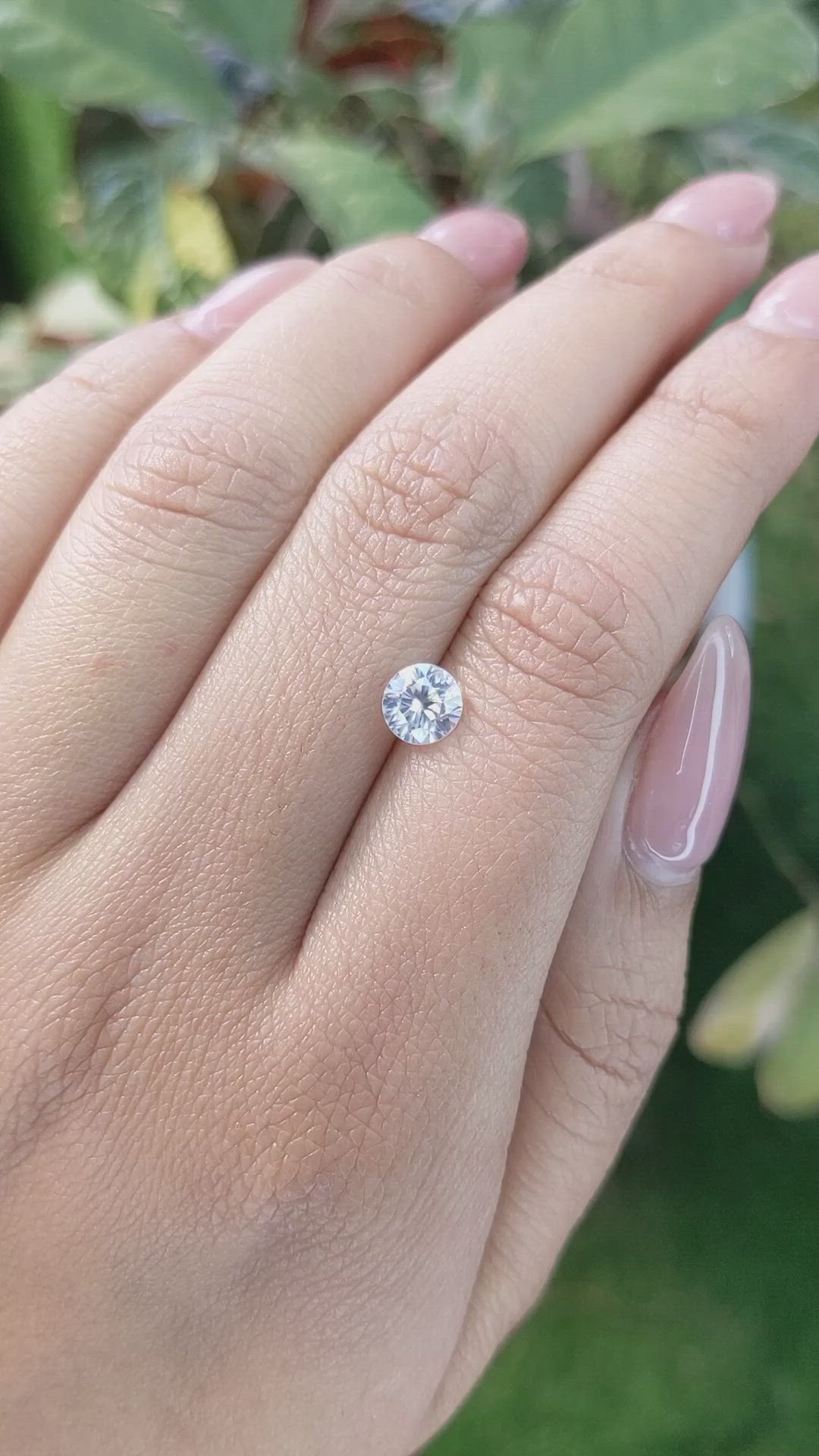 1.11 Ct. Zircon from Ceylon (Sri Lanka) Size Video