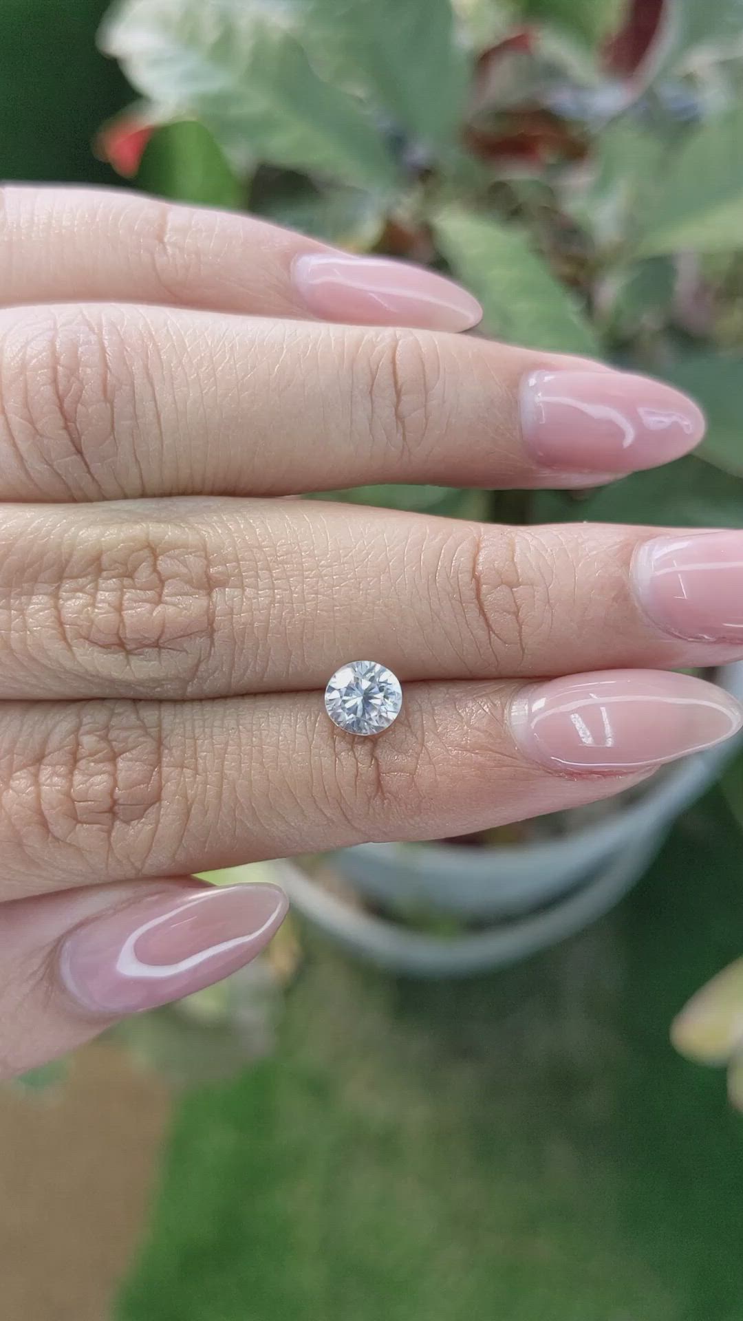 1.11 Ct. Zircon from Ceylon (Sri Lanka) Size Video