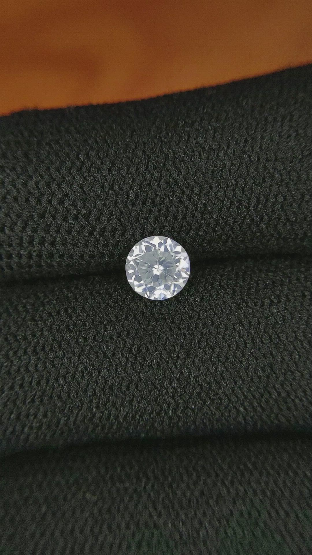 1.25 Ct. Zircon from Ceylon (Sri Lanka) Size Video