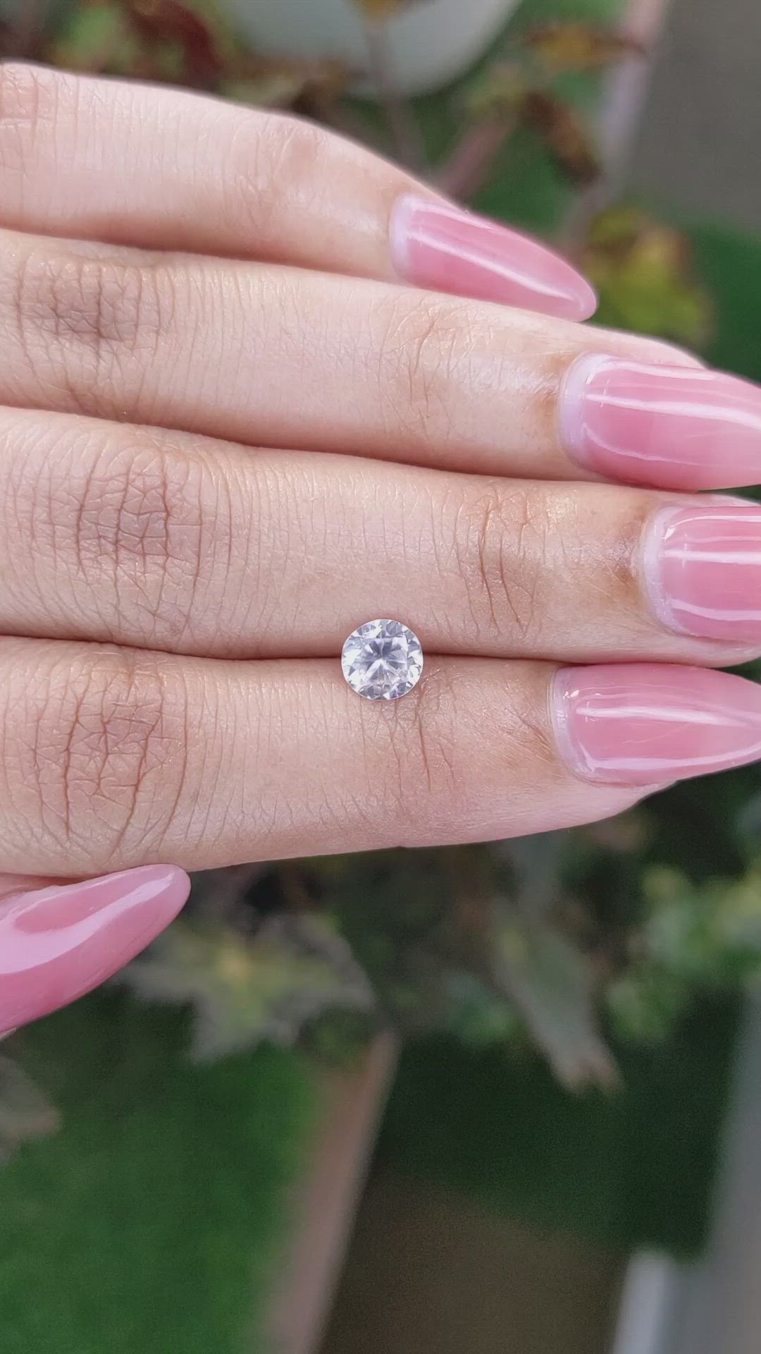 1.07 Ct. Zircon from Ceylon (Sri Lanka) Size Video