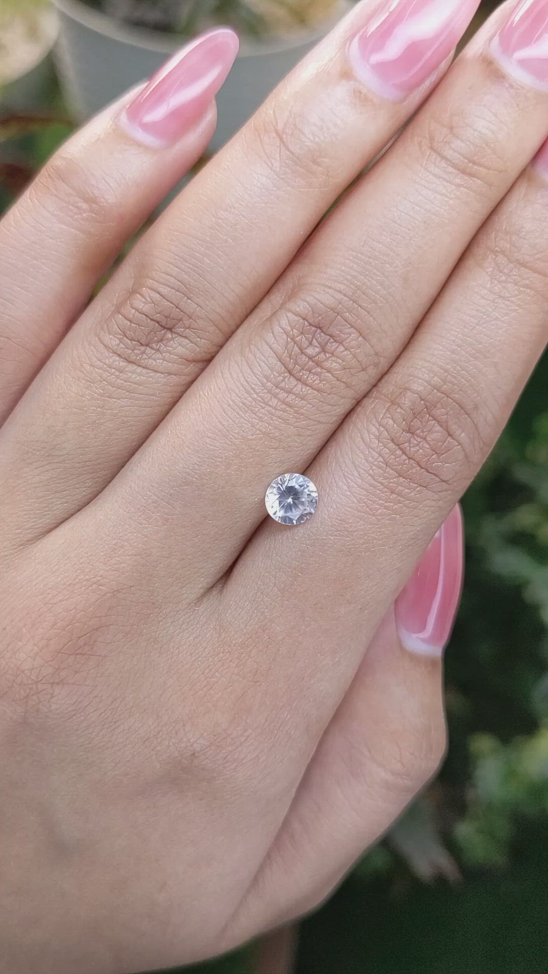 1.11 Ct. Zircon from Ceylon (Sri Lanka) Size Video