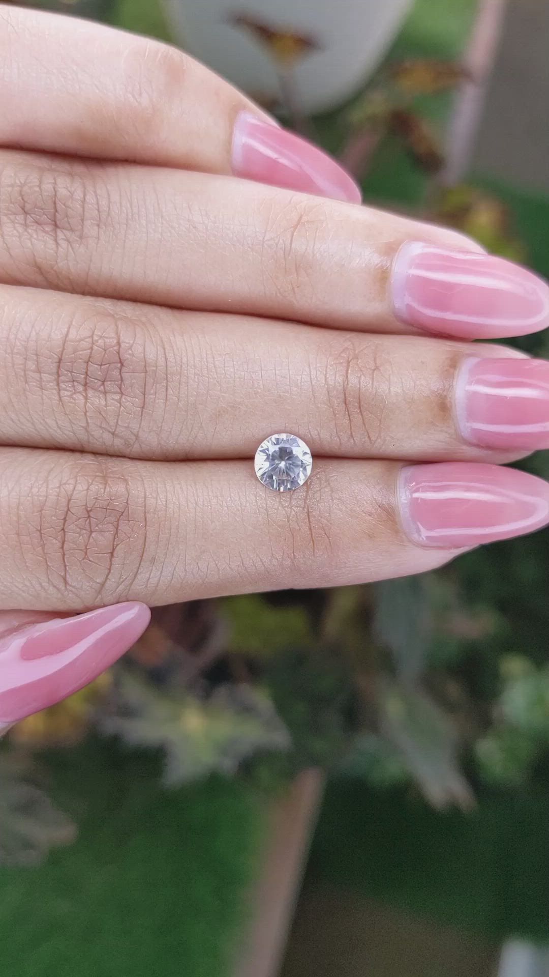 1.11 Ct. Zircon from Ceylon (Sri Lanka) Size Video