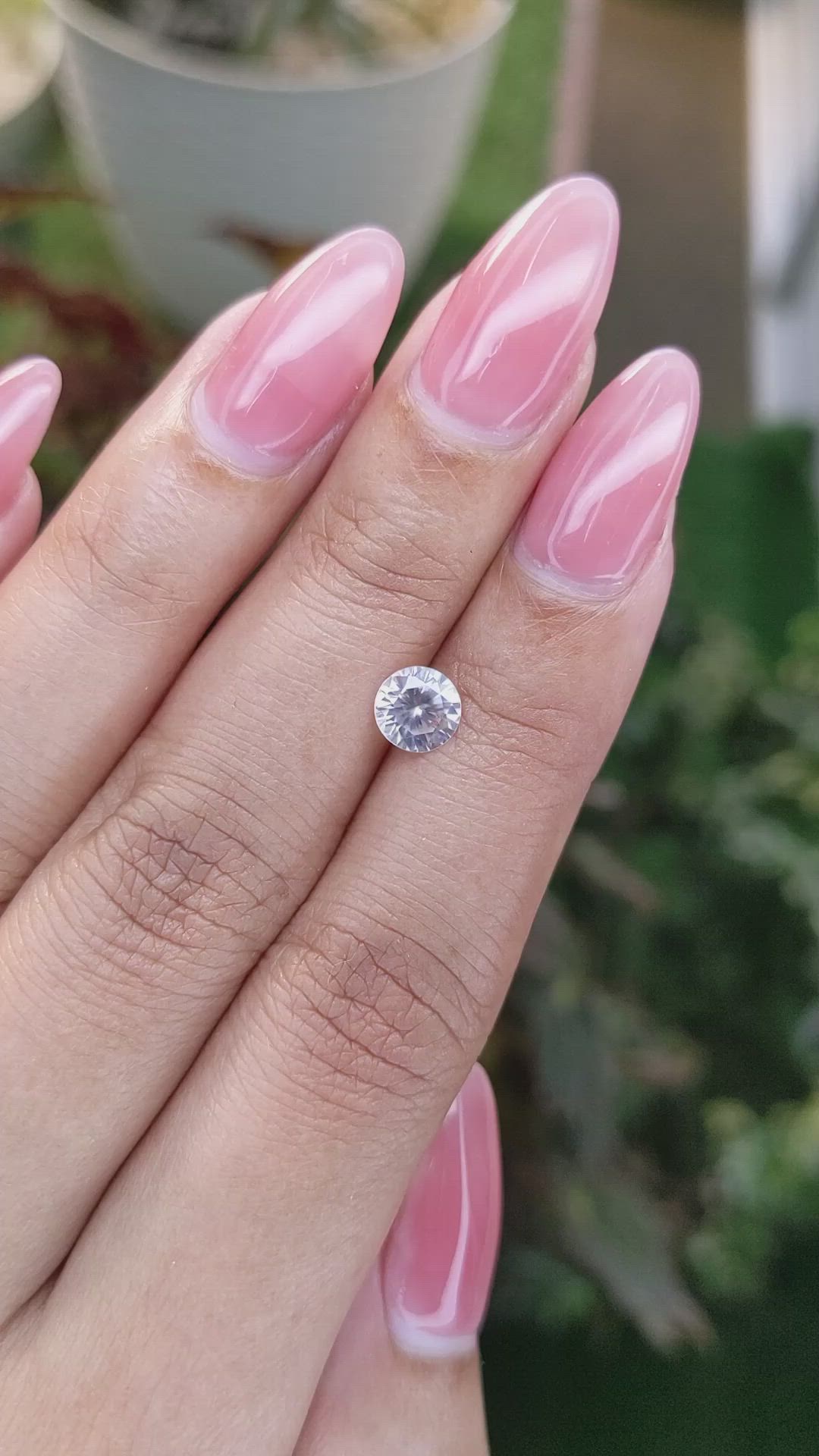 1.11 Ct. Zircon from Ceylon (Sri Lanka) Size Video