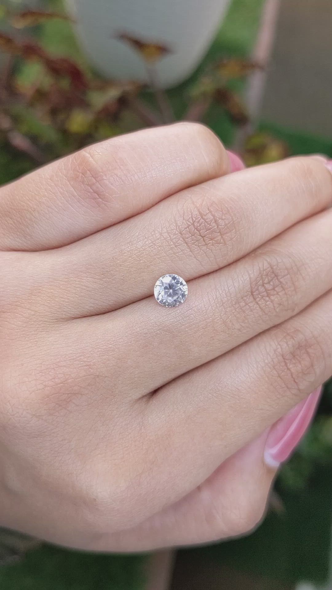 1.17 Ct. Zircon from Ceylon (Sri Lanka) Size Video