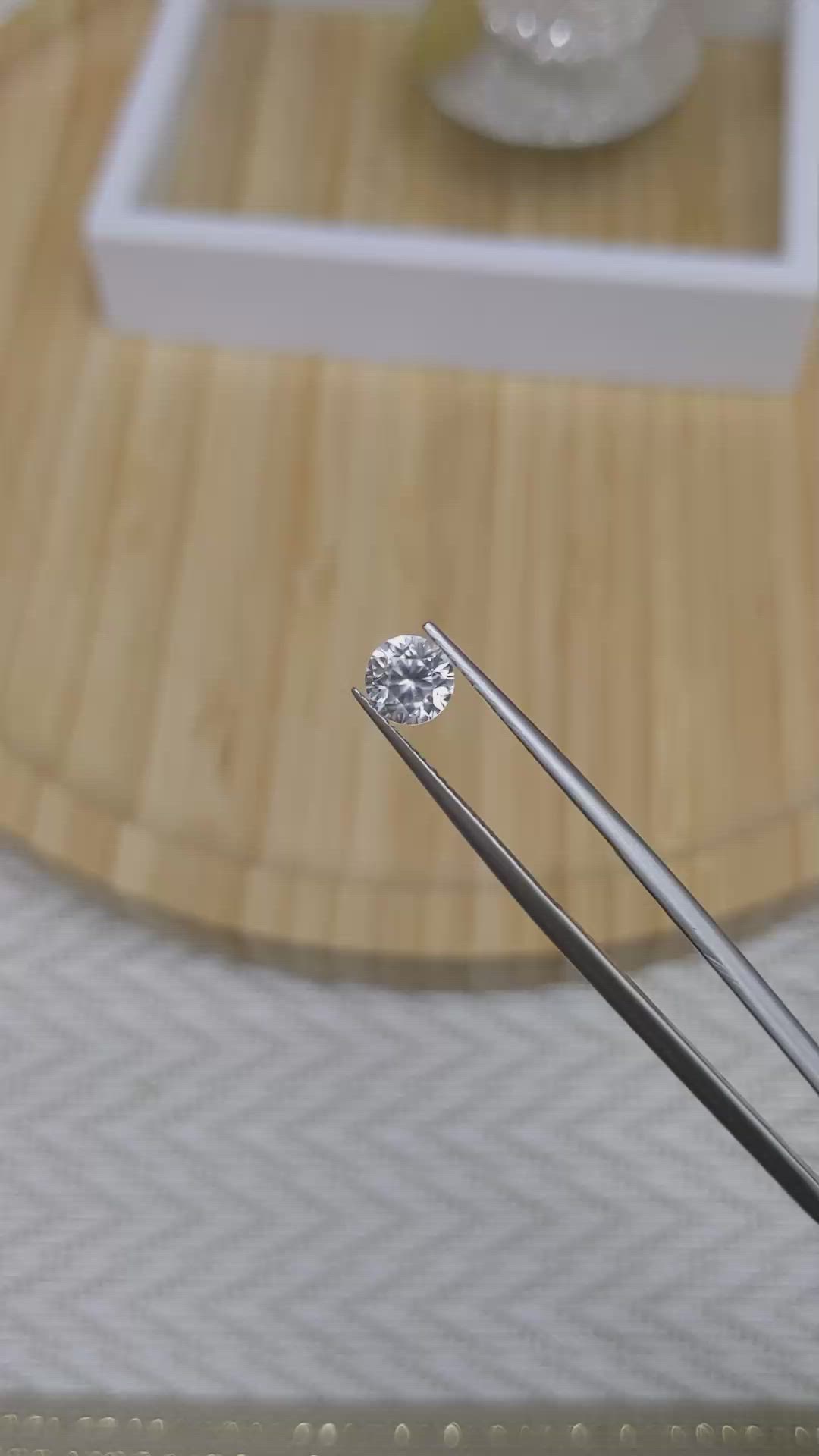 1.17 Ct. Zircon from Ceylon (Sri Lanka) Size Video