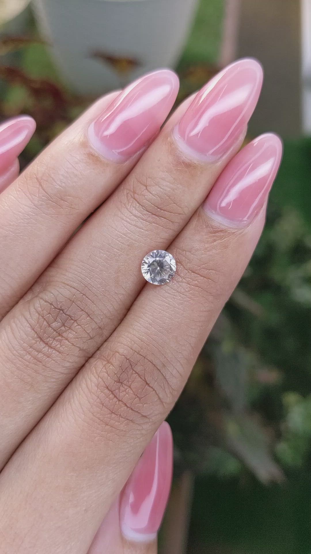 1.14 Ct. Zircon from Ceylon (Sri Lanka) Size Video