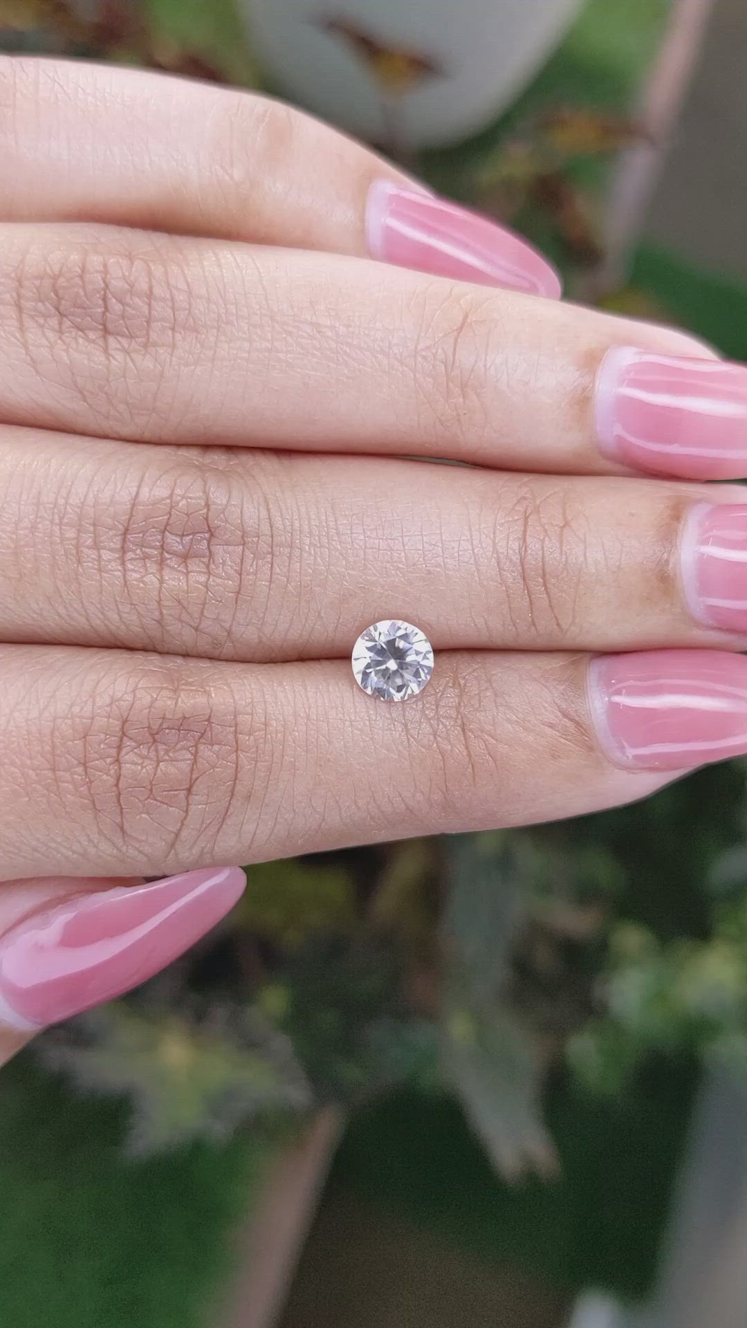 1.14 Ct. Zircon from Ceylon (Sri Lanka) Size Video