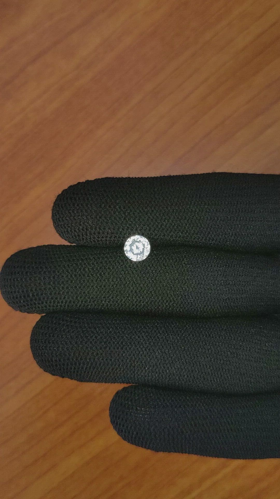 0.96 Ct. Zircon from Ceylon (Sri Lanka) Size Video