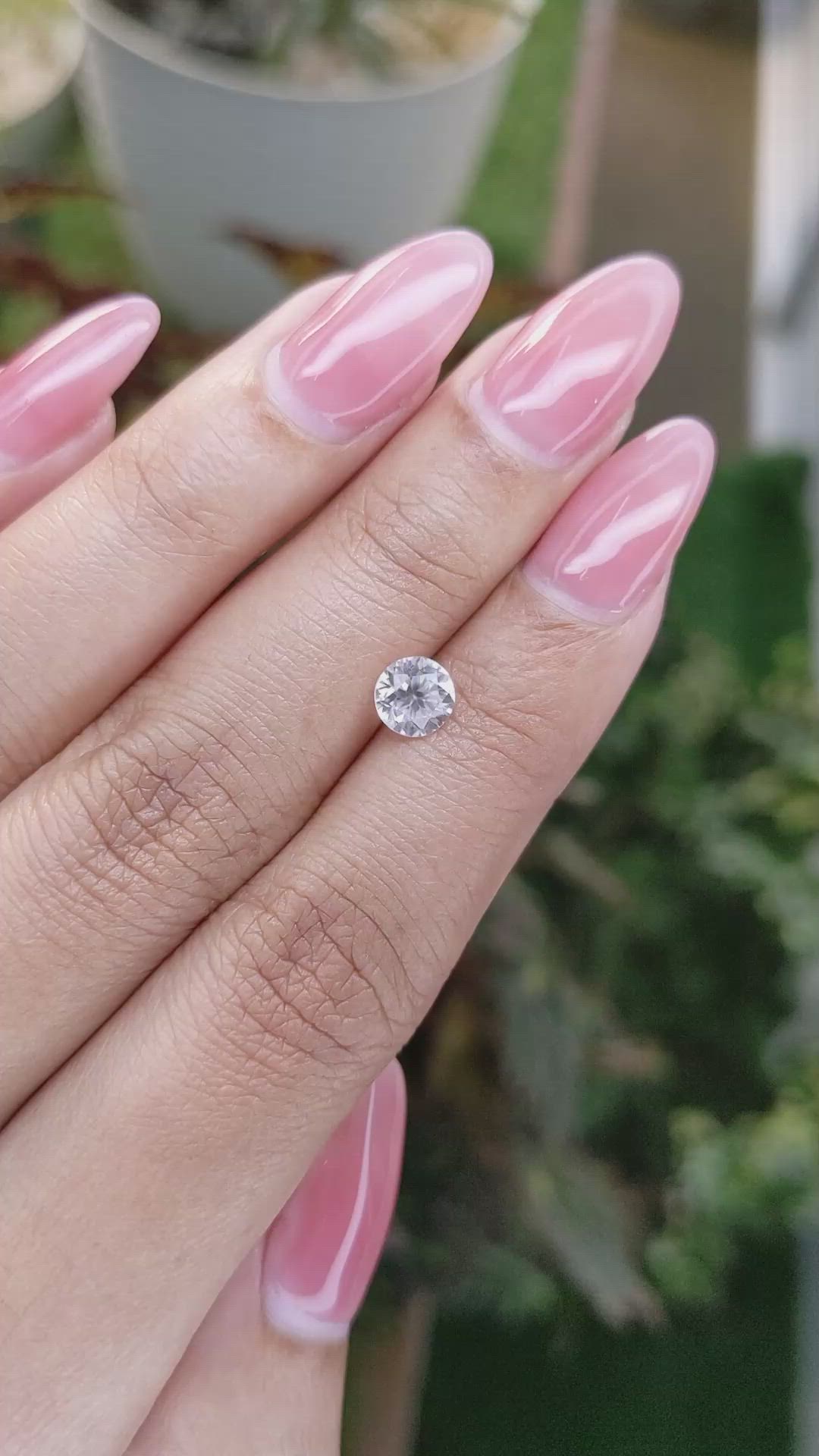 1.17 Ct. Zircon from Ceylon (Sri Lanka) Size Video