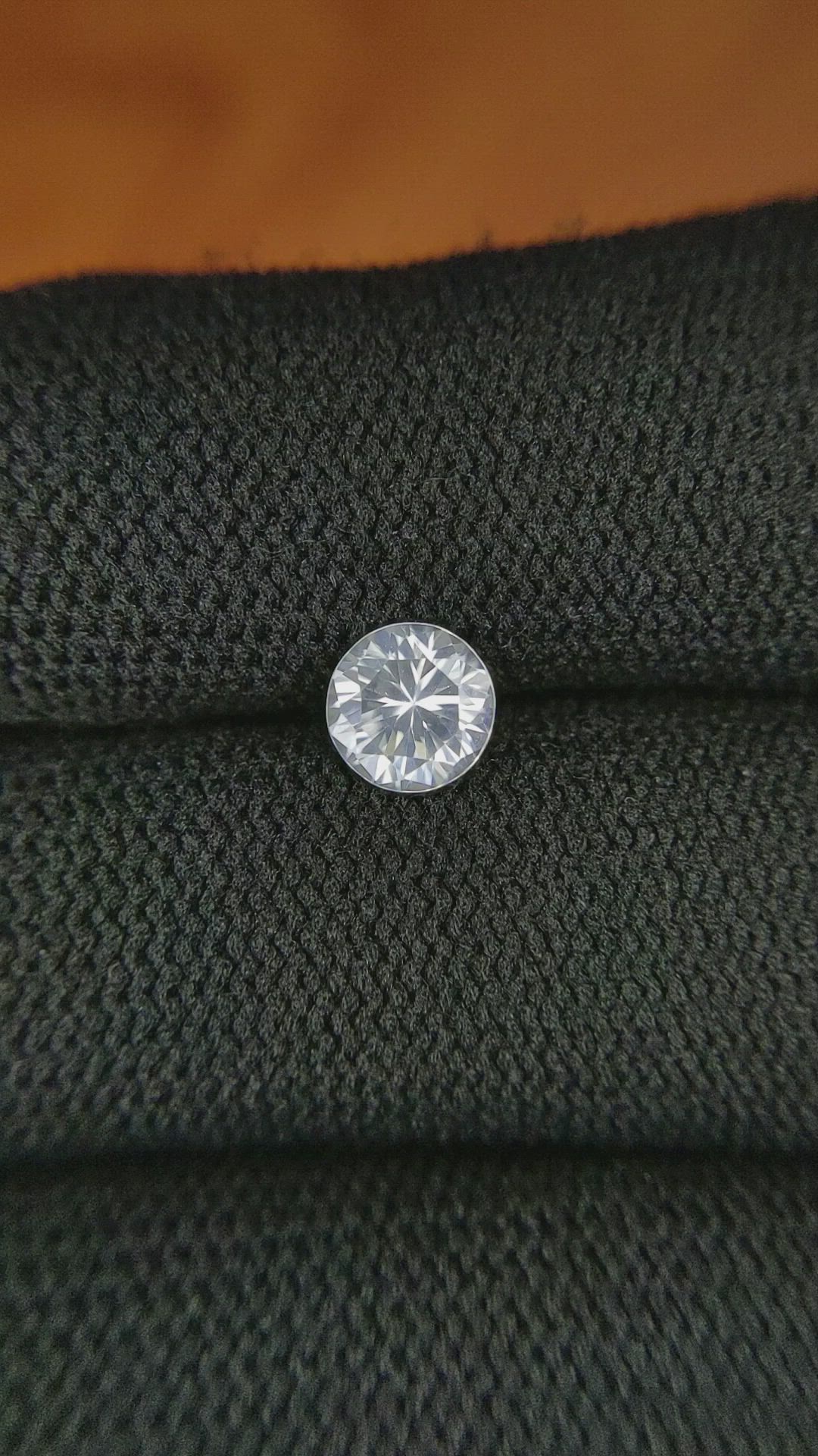 1.12 Ct. Zircon from Ceylon (Sri Lanka) Size Video