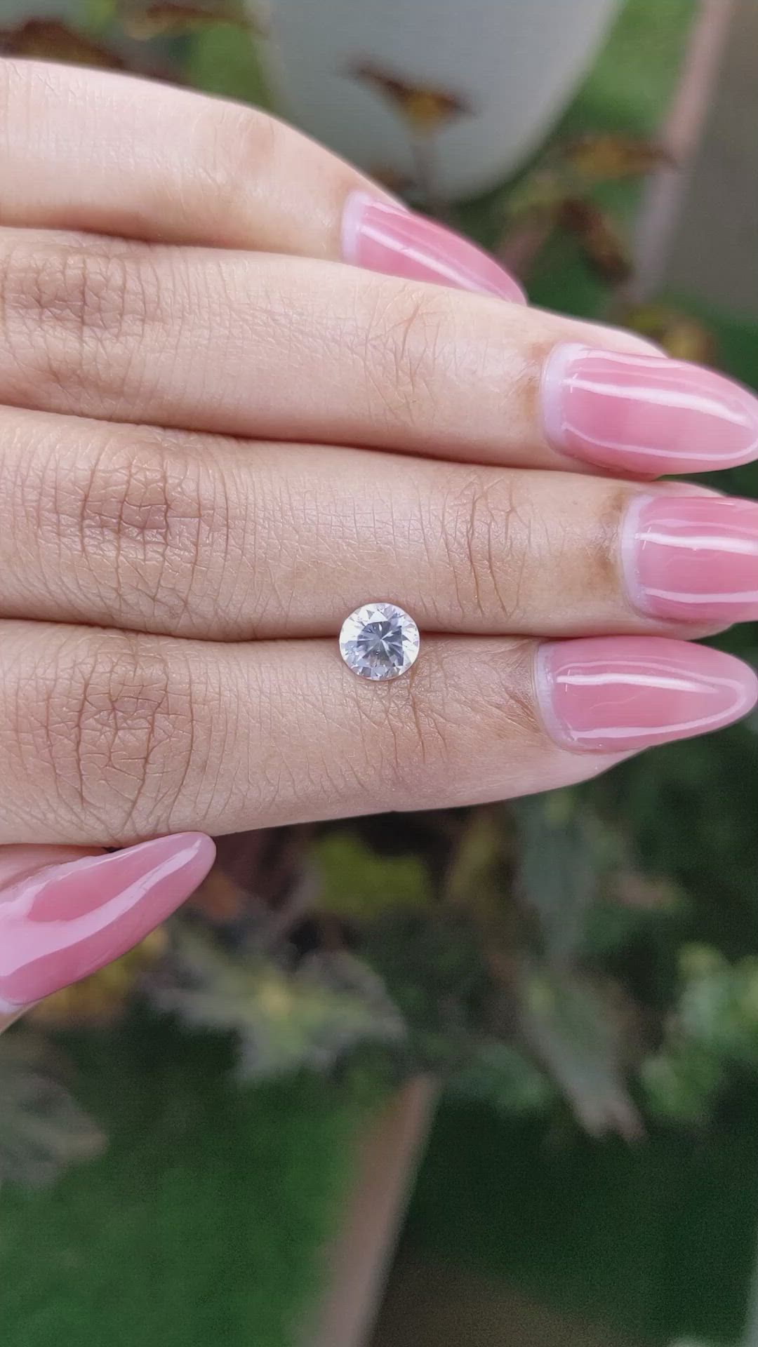 1.12 Ct. Zircon from Ceylon (Sri Lanka) Size Video