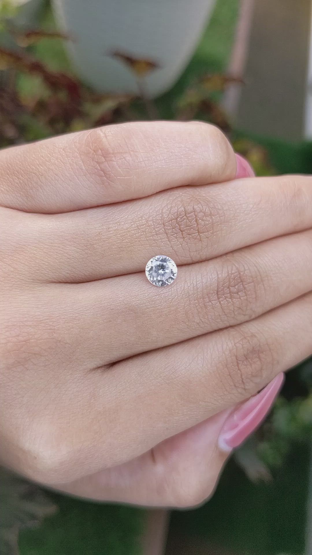 1.24 Ct. Zircon from Ceylon (Sri Lanka) Size Video