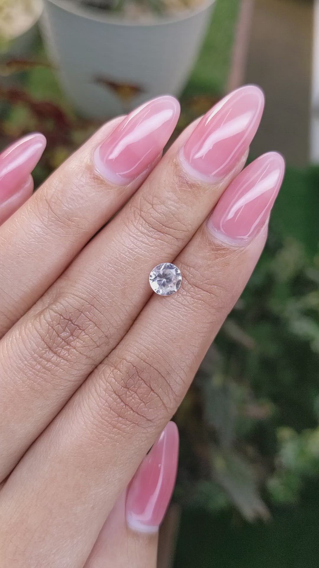 1.14 Ct. Zircon from Ceylon (Sri Lanka) Size Video