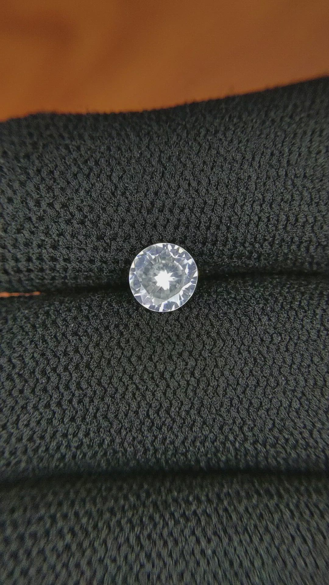 1.06 Ct. Zircon from Ceylon (Sri Lanka) Size Video
