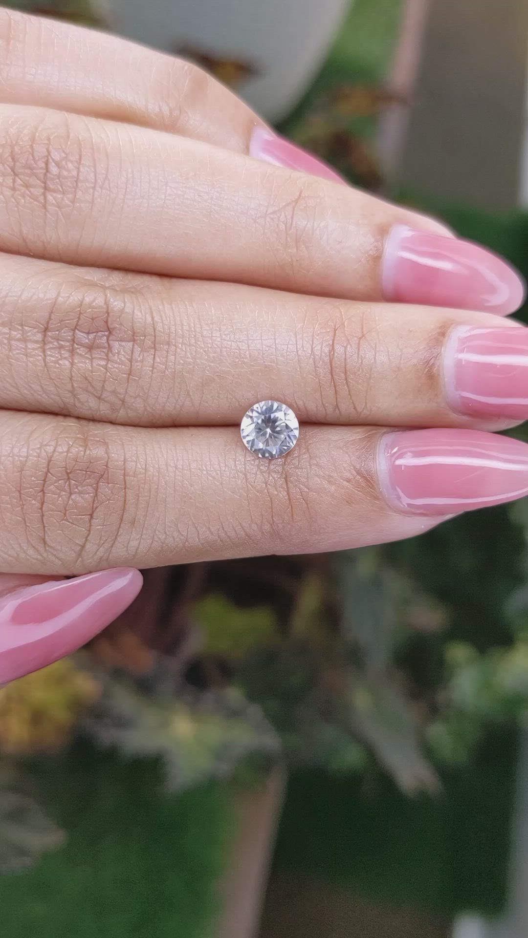 1.12 Ct. Zircon from Ceylon (Sri Lanka) Size Video