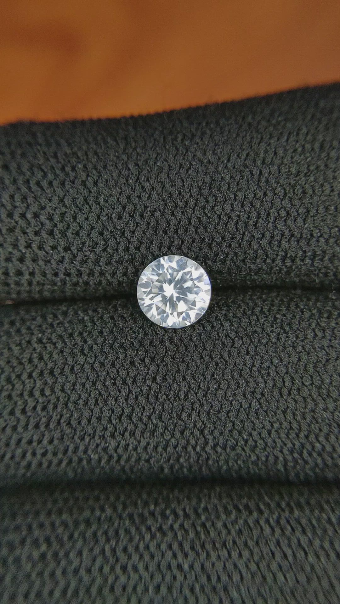 1.37 Ct. Zircon from Ceylon (Sri Lanka) Size Video