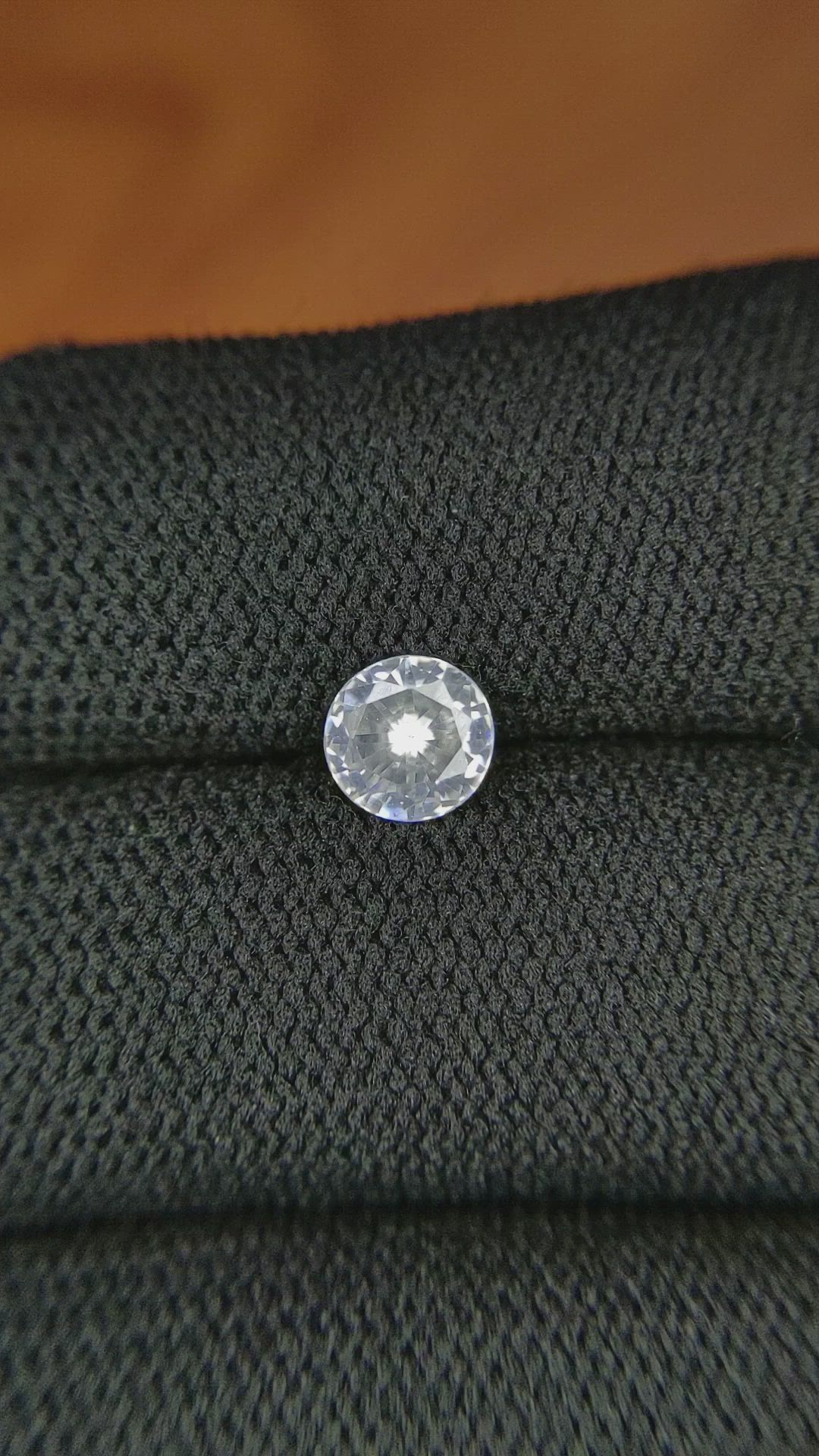 1.06 Ct. Zircon from Ceylon (Sri Lanka) Size Video