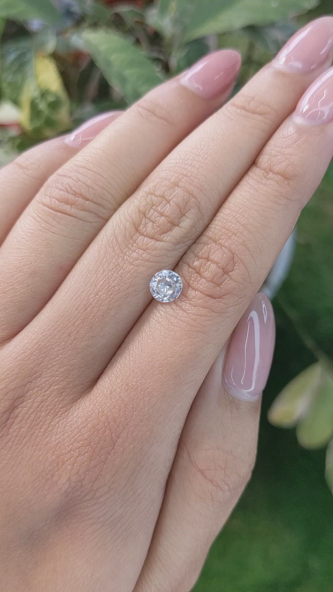 1.06 Ct. Zircon from Ceylon (Sri Lanka) Size Video