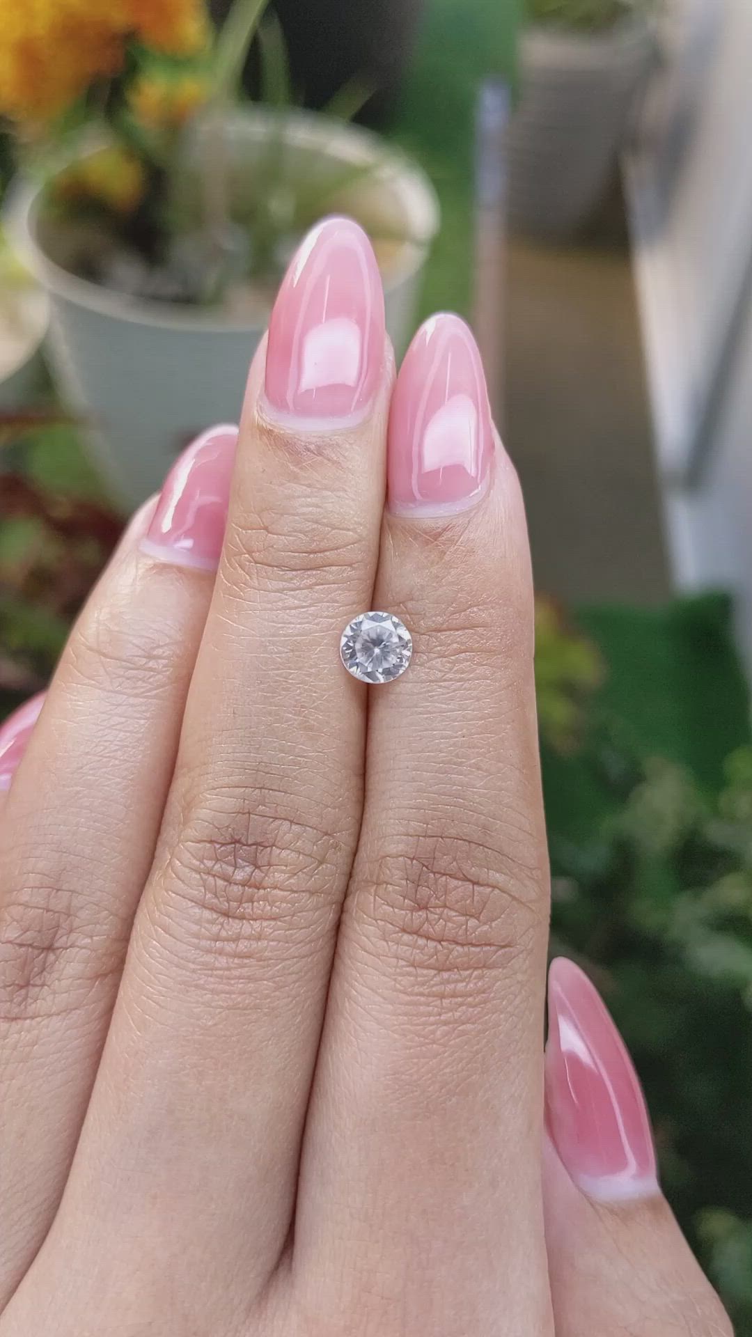 1.14 Ct. Zircon from Ceylon (Sri Lanka) Size Video