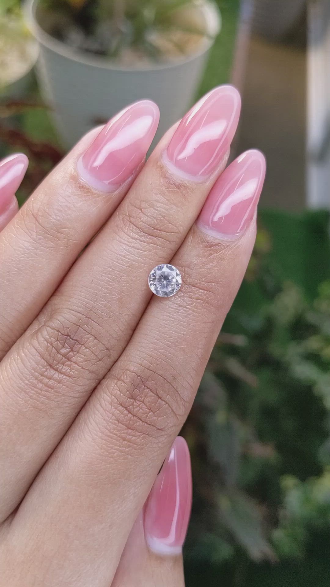 1.14 Ct. Zircon from Ceylon (Sri Lanka) Size Video