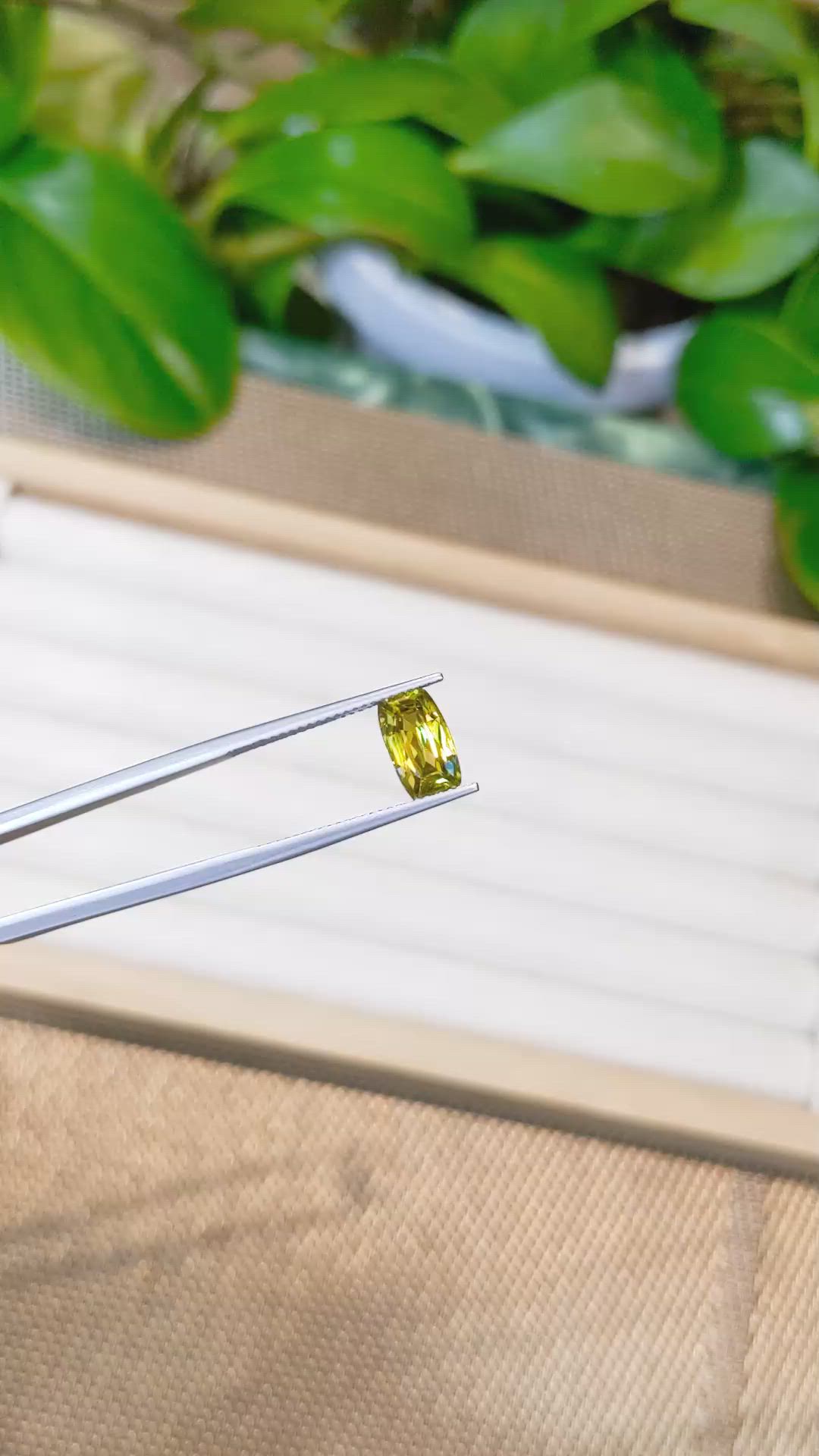 2.17 Ct. Sphene (Titanite) from Madagascar Size Video