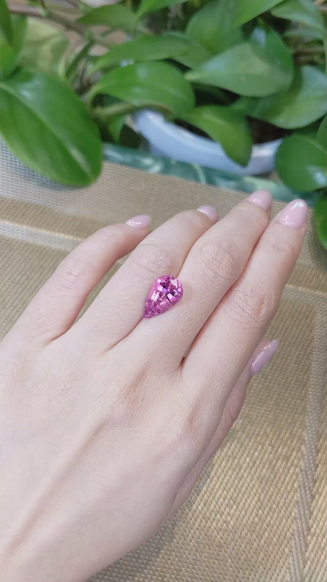 5.16 Ct. Tourmaline from Mozambique Size Video