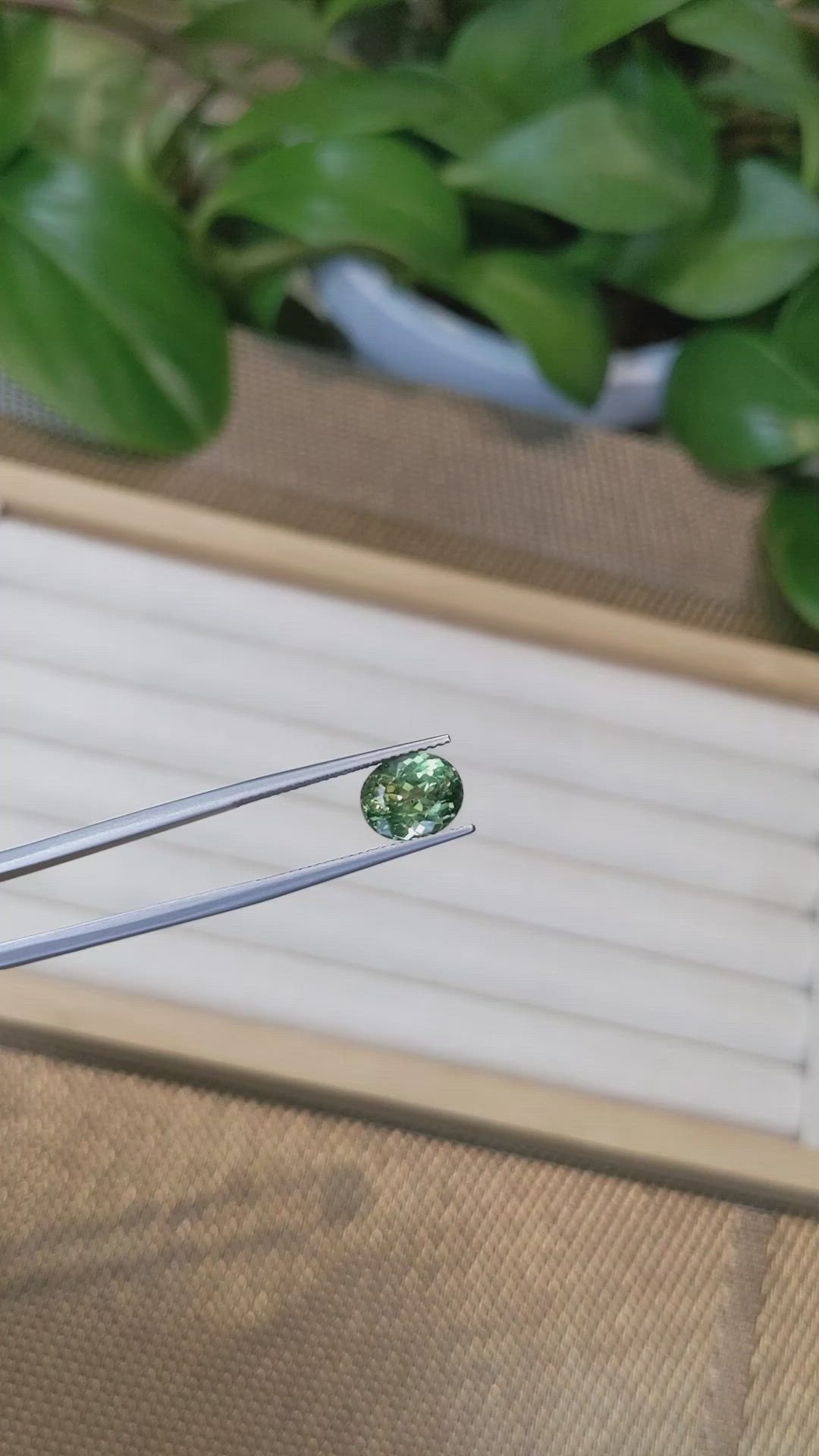 3.23 Ct. Apatite from Madagascar Size Video